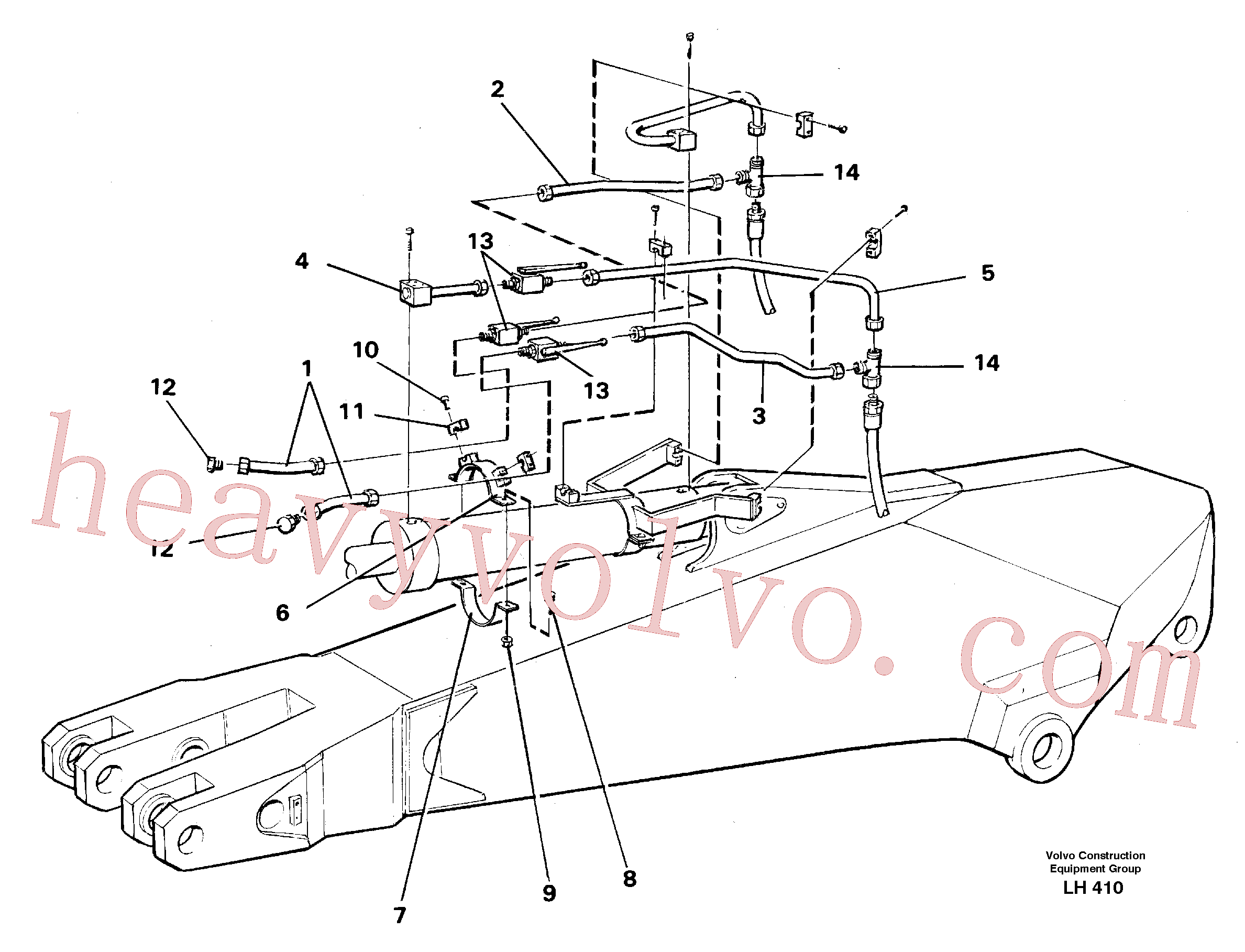 Volvo VOE14249976 Tube Assembly aftermarket part for sale