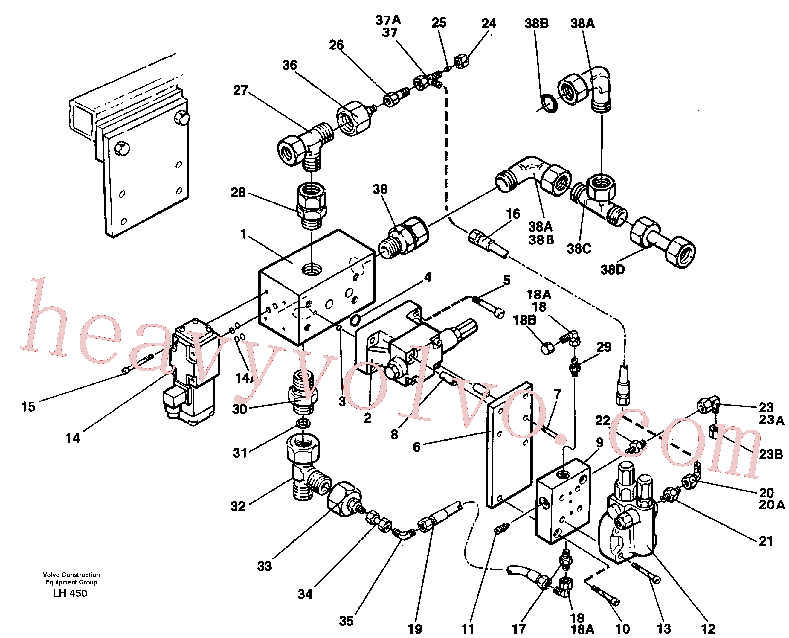 Volvo Assembly VOE14239610 Fitting for sale