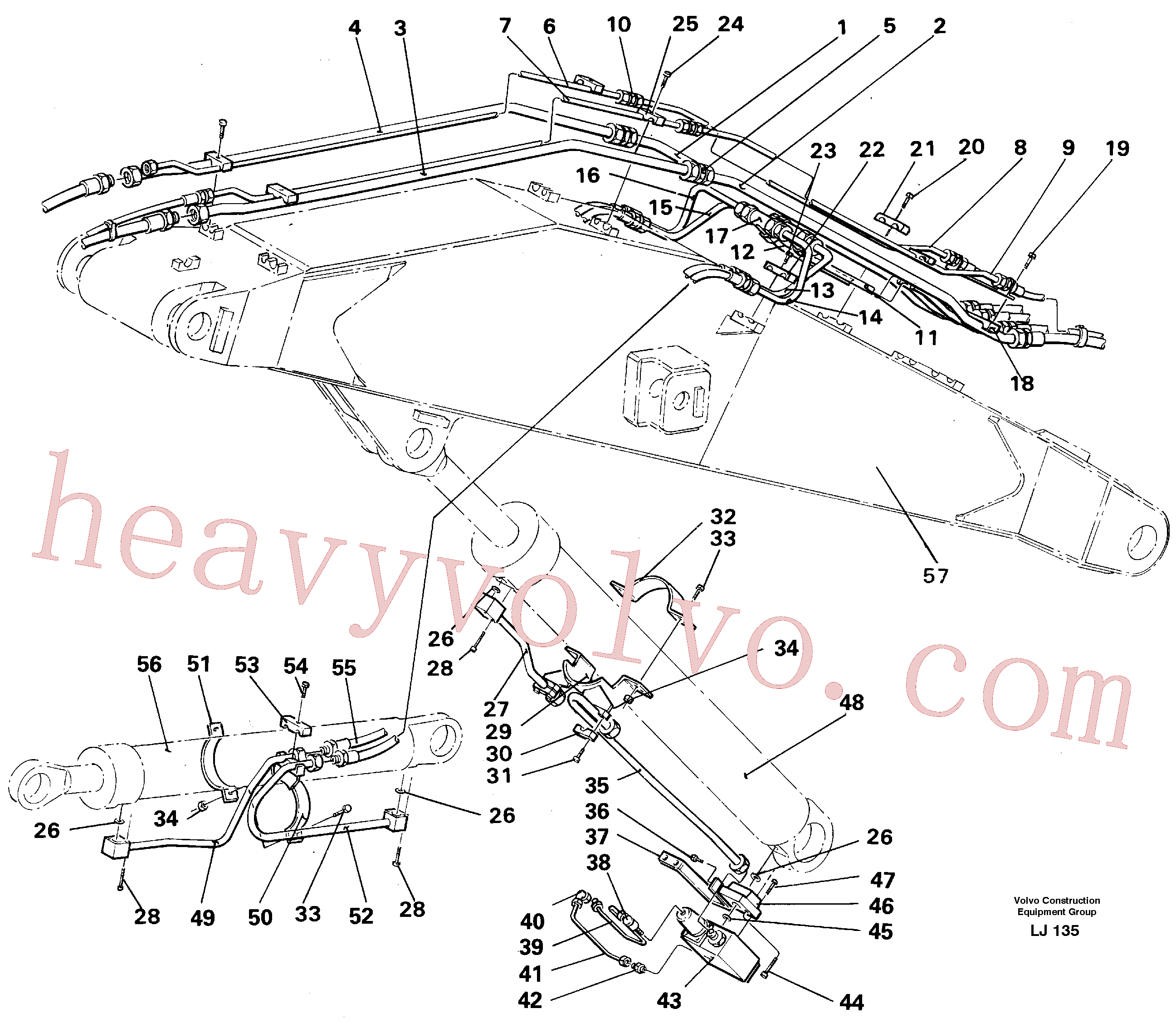 Volvo VOE14238172 Tube Assembly aftermarket part for sale