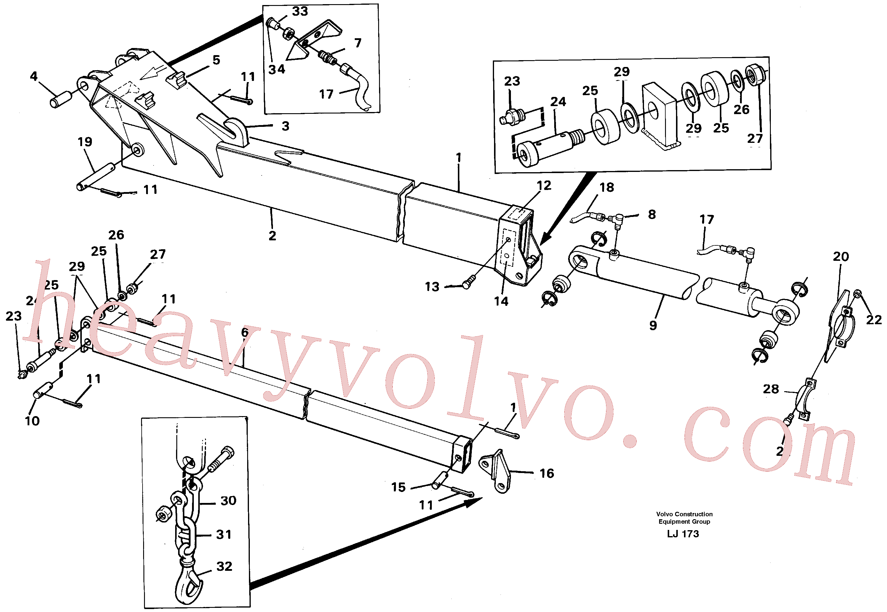 Wholesale VOE14026330 Link for Volvo Excavator