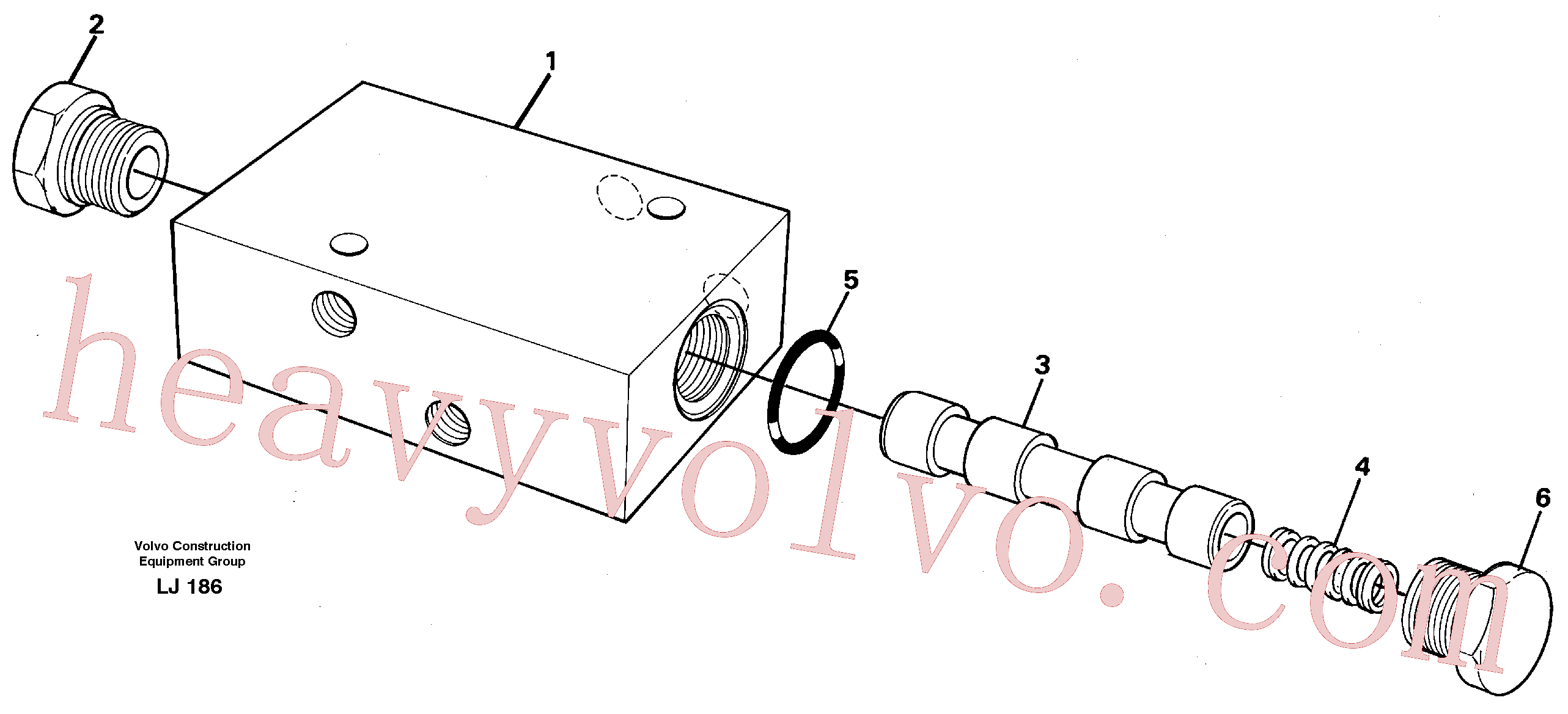 Volvo excavator part VOE14046520 Compression spring for sale