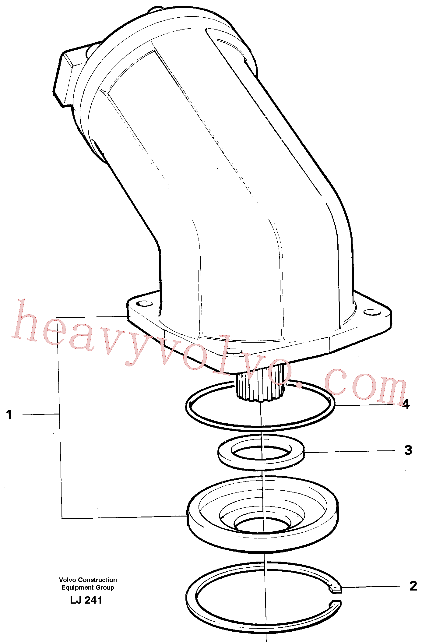 Volvo VOE14211154 Hydraulic motor aftermarket part for sale