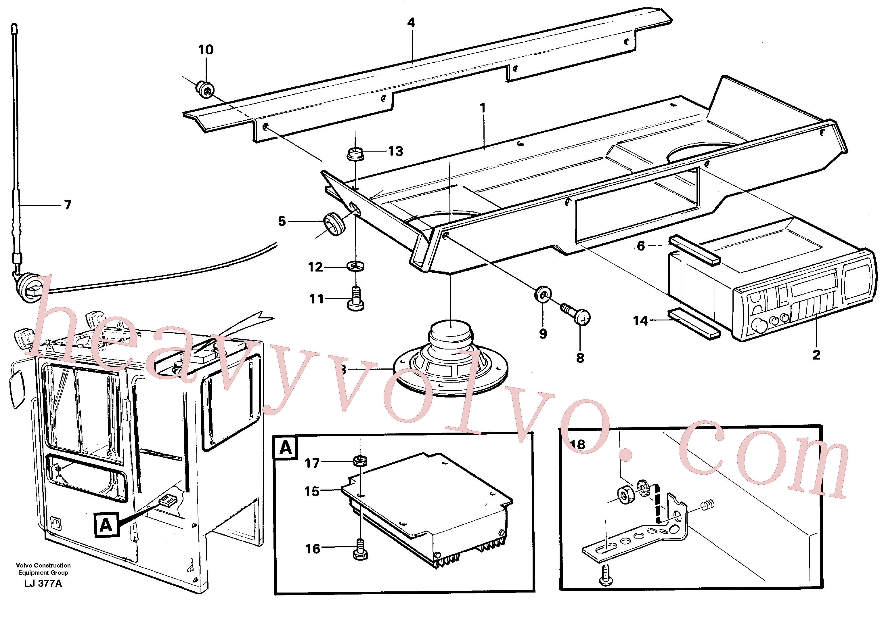 VOE14214005 Fuse for Volvo Excavator Parts