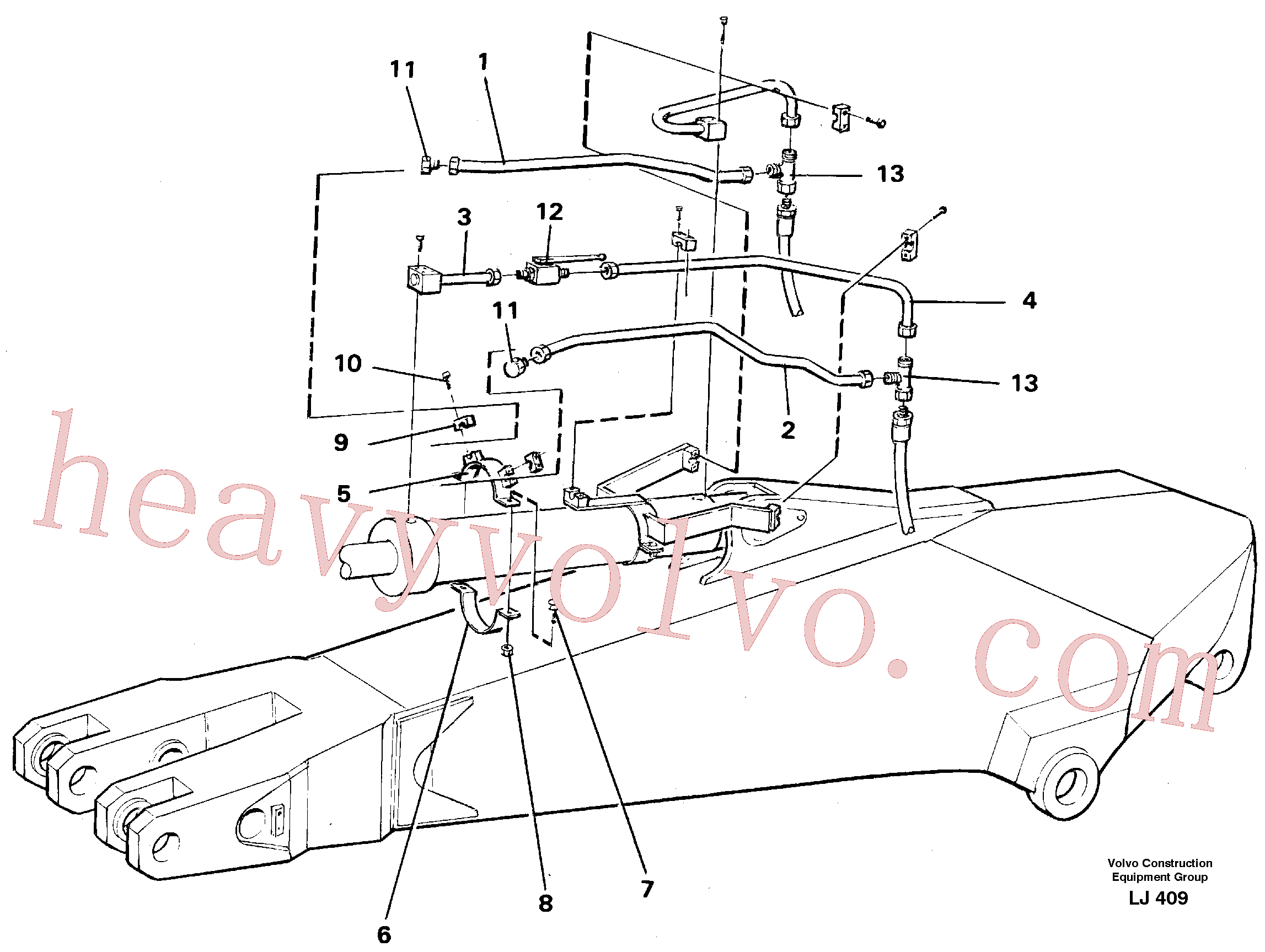 Wholesale VOE14254937 Tube Assembly for Volvo Excavator