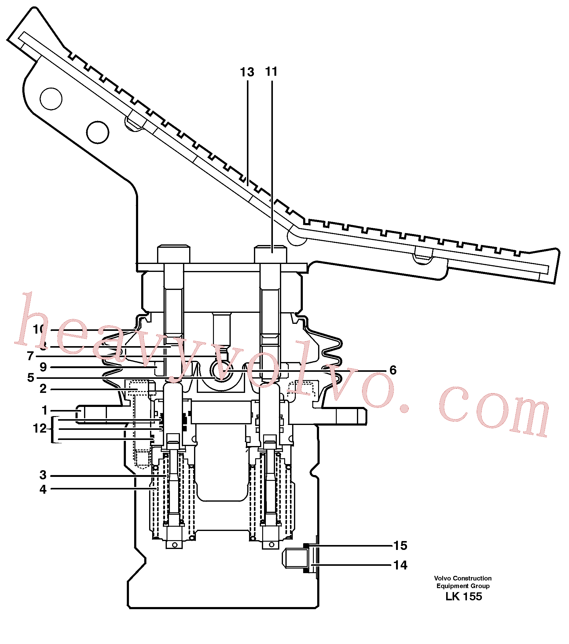 Volvo excavator part VOE983497 O-ring for sale