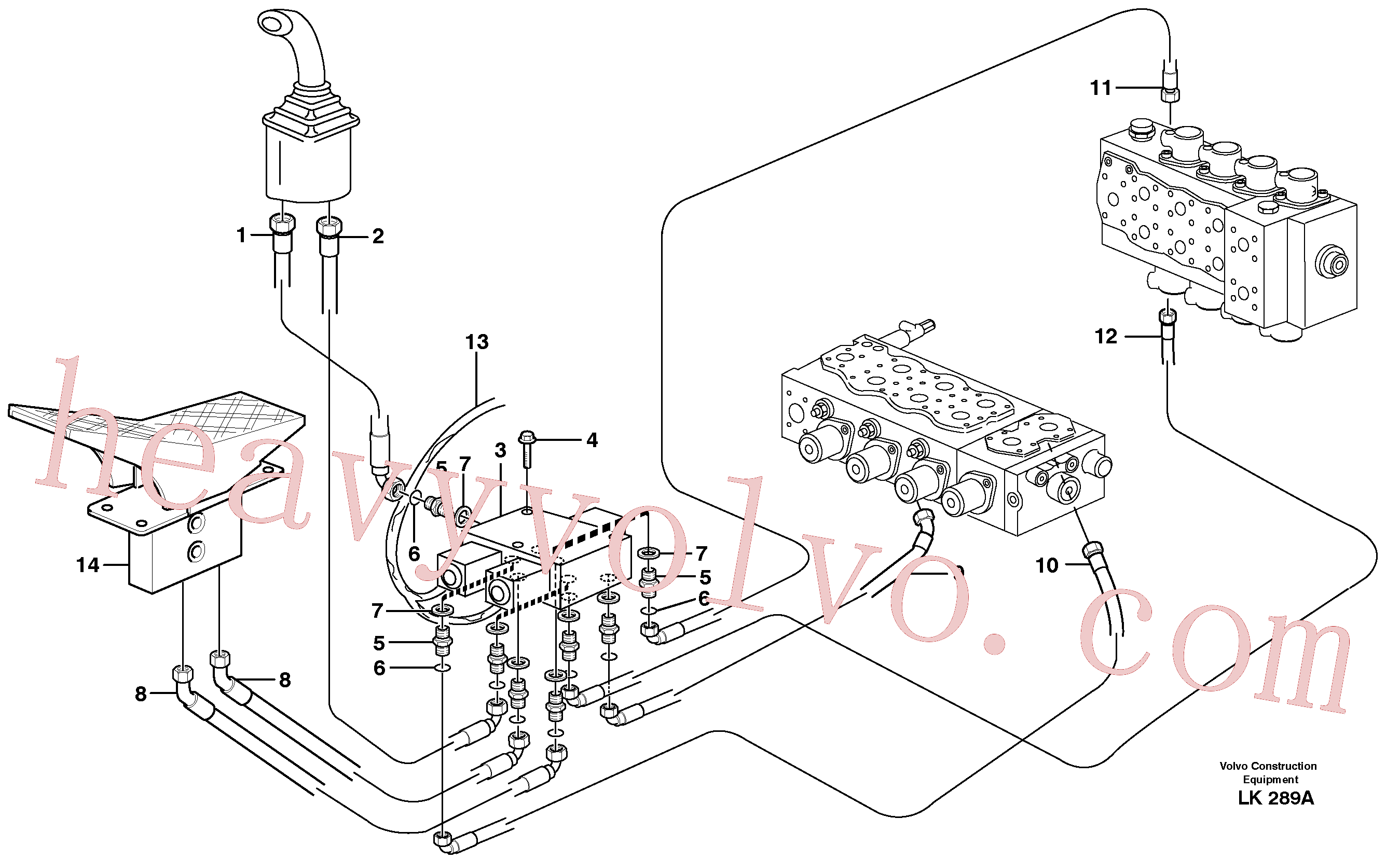 Wholesale VOE14378961 Cable harness for Volvo Excavator