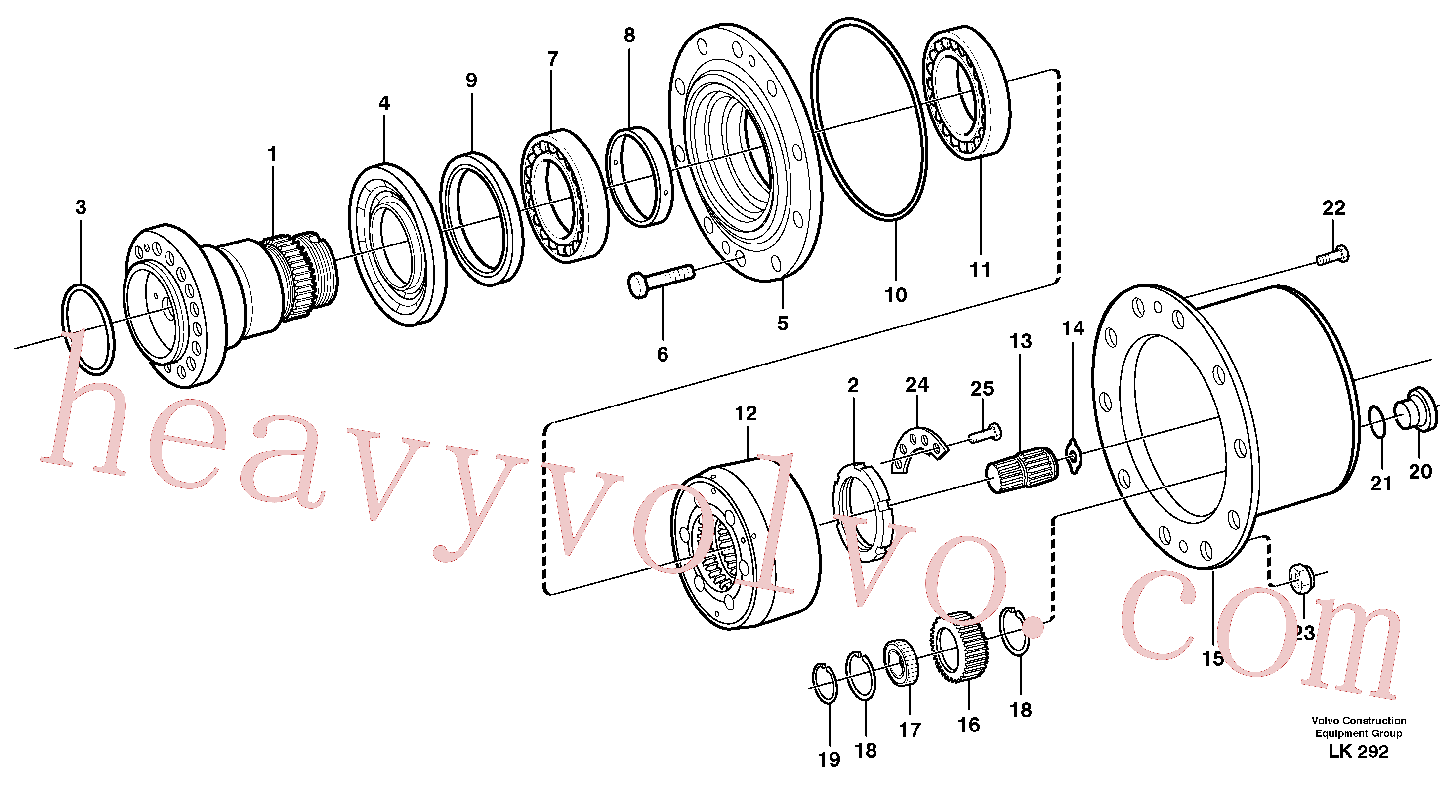 Wholesale VOE11708924 Support plate for Volvo Excavator