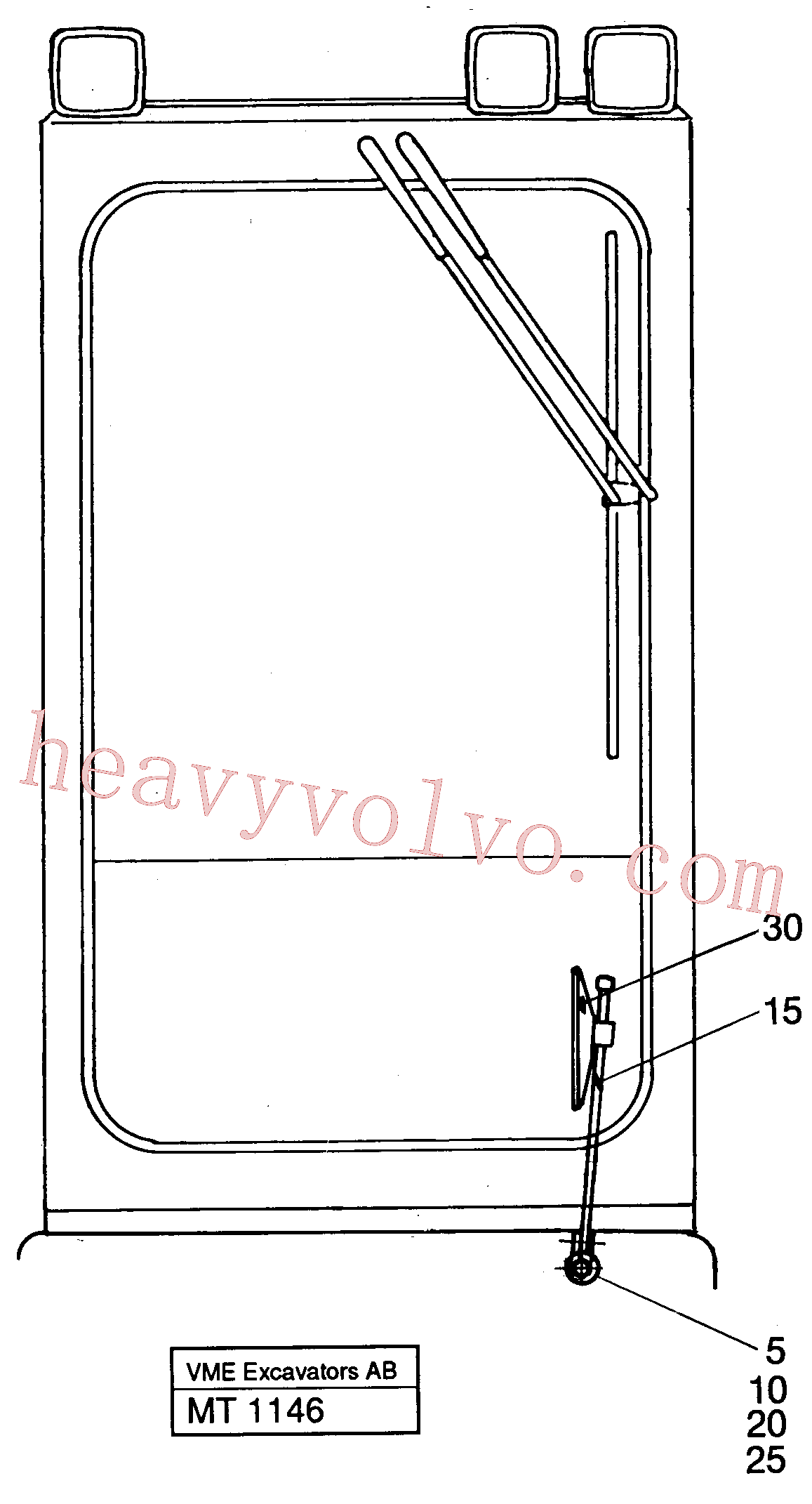 Wholesale VOE14256597 Sign for Volvo Excavator