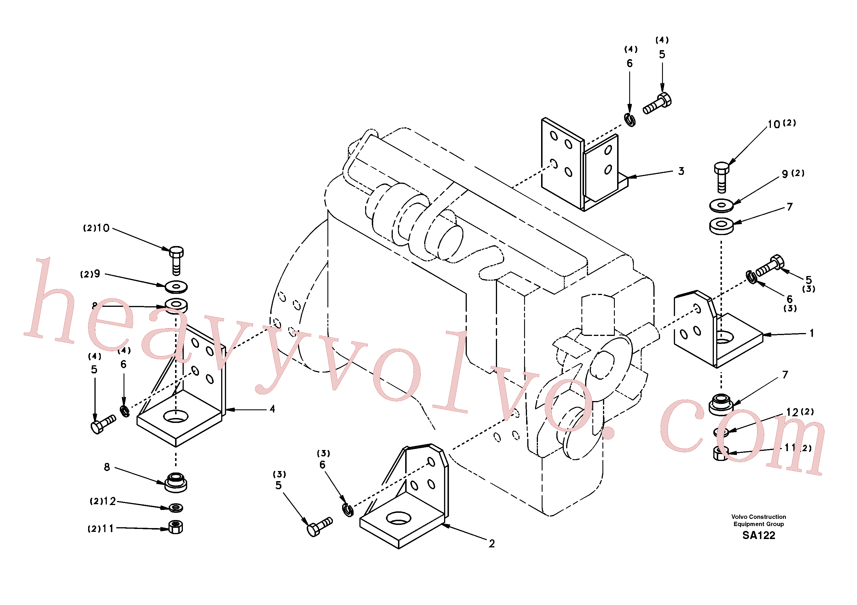 Volvo VOE992059 Plain washer aftermarket part for sale