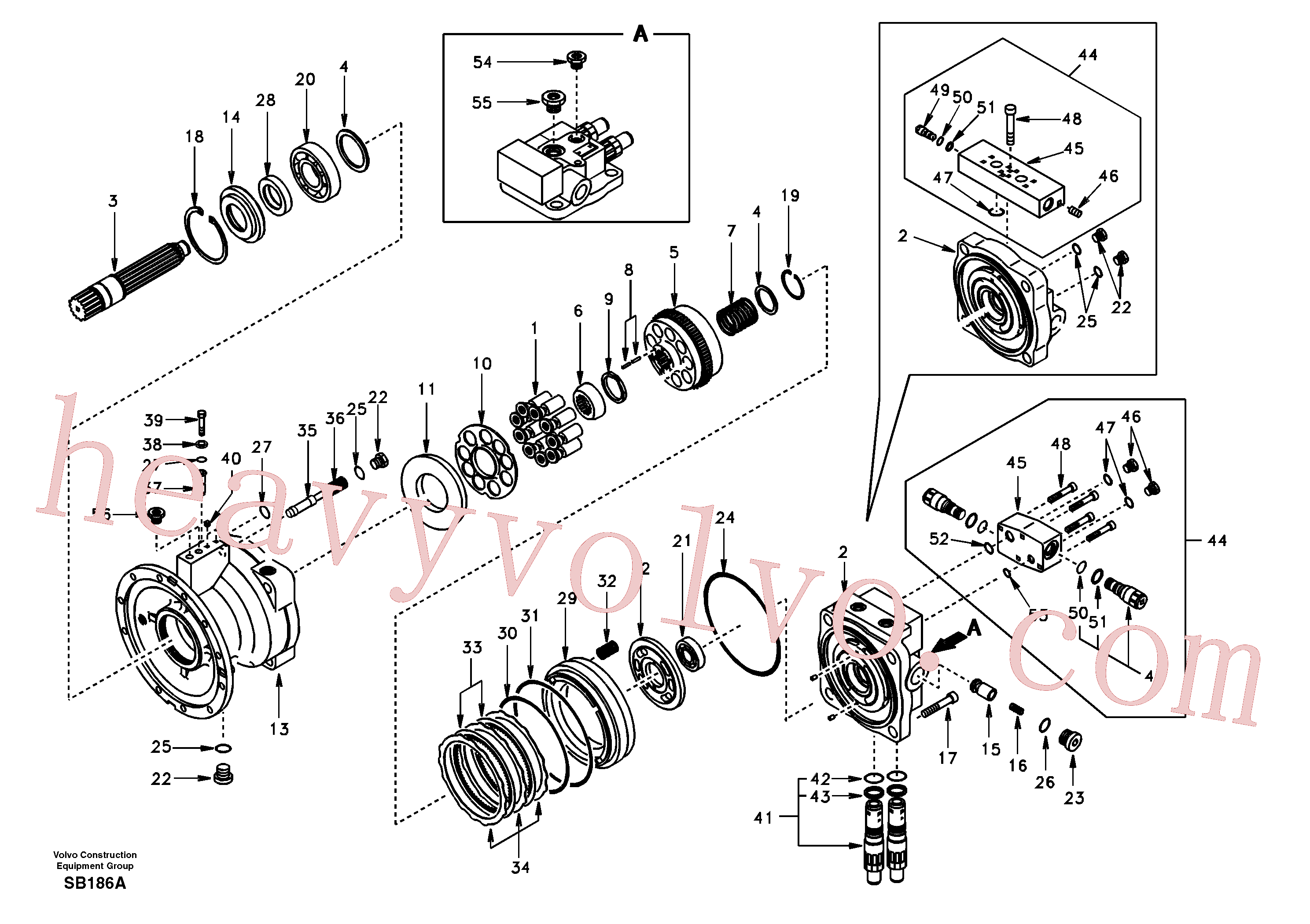 SA8230-13770 Friction plate for Volvo Excavator Parts