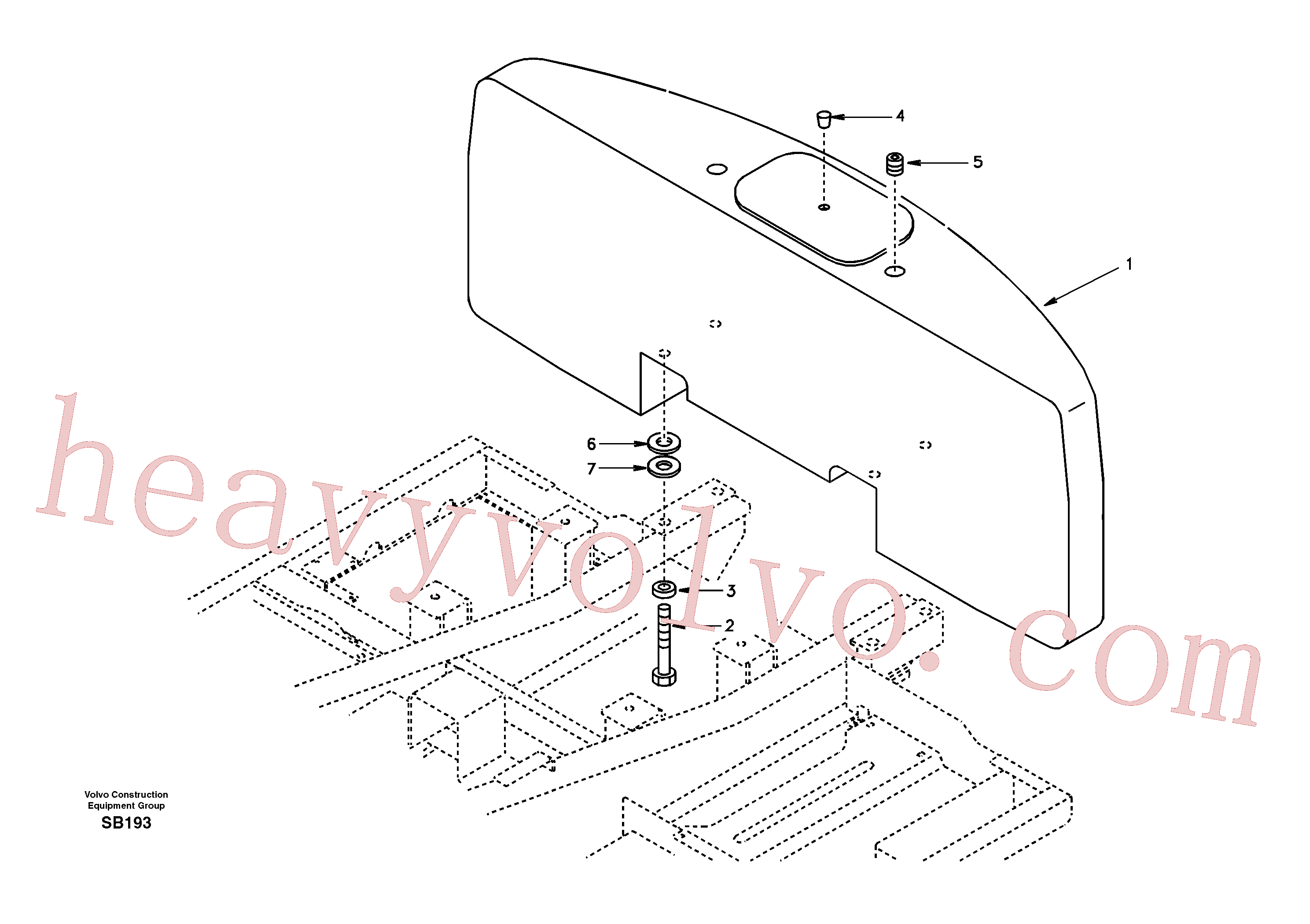 Volvo SA9211-30000 Plain washer aftermarket part for sale