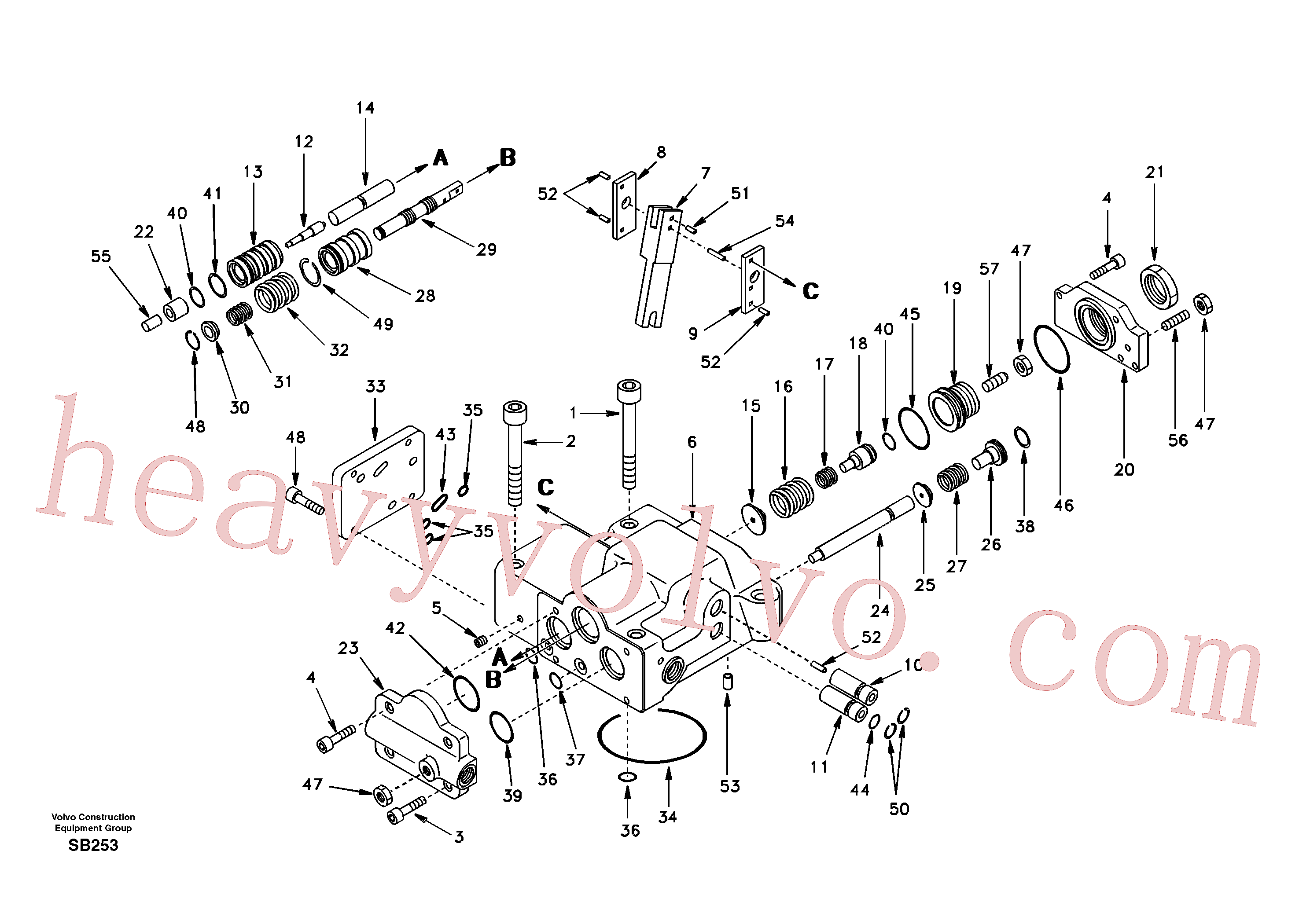 Wholesale SA8230-08970 Casing for Volvo Excavator
