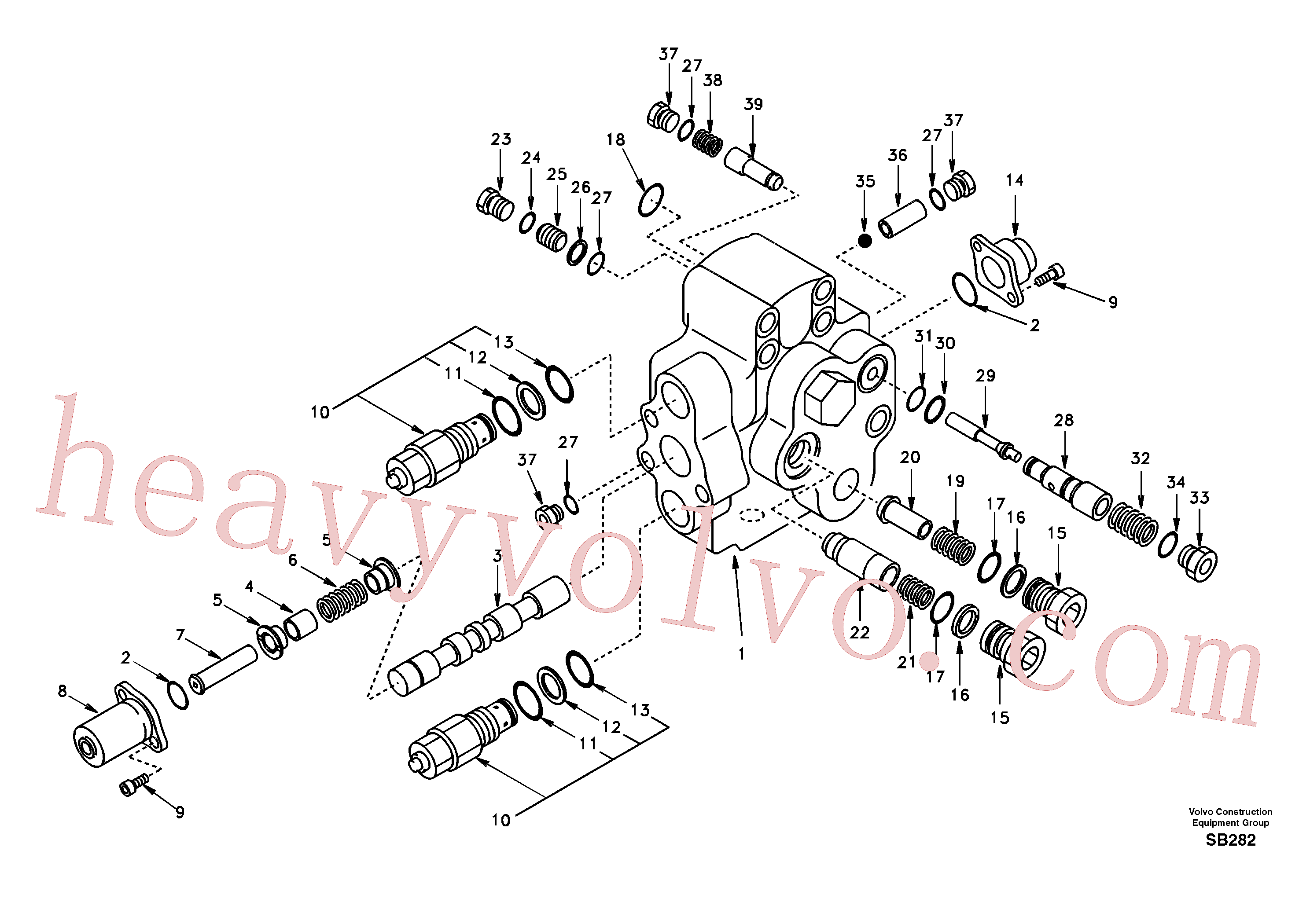 Volvo Assembly SA14500402 Plunger for sale