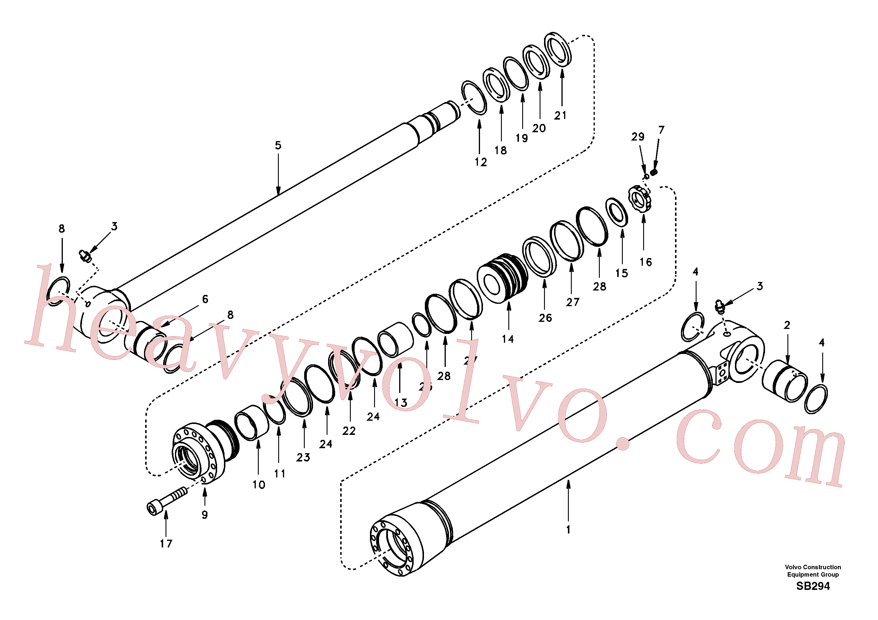 Wholesale SA1146-00950 Pipe for Volvo Excavator