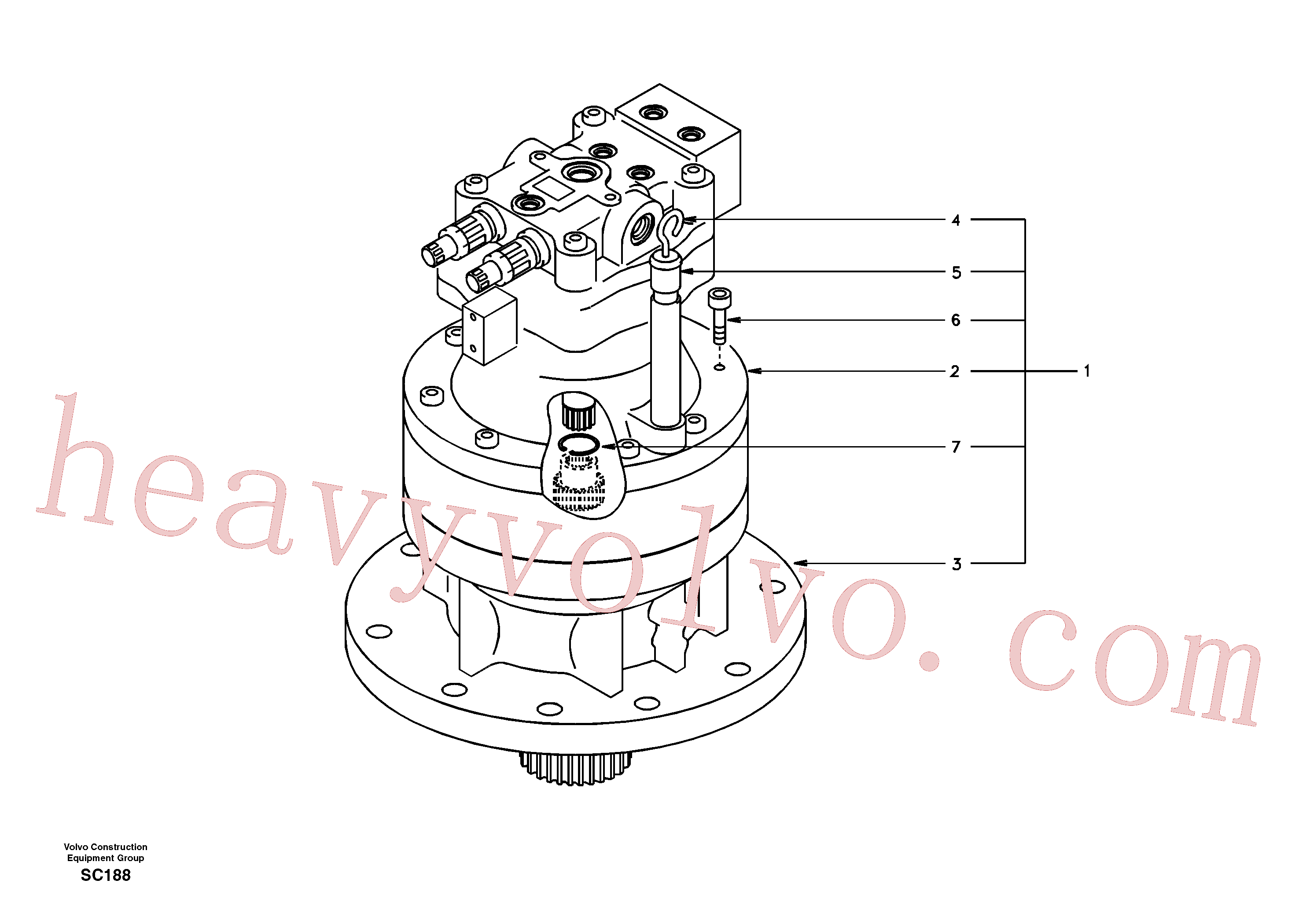 Volvo SA1142-06500 Engine aftermarket part for sale