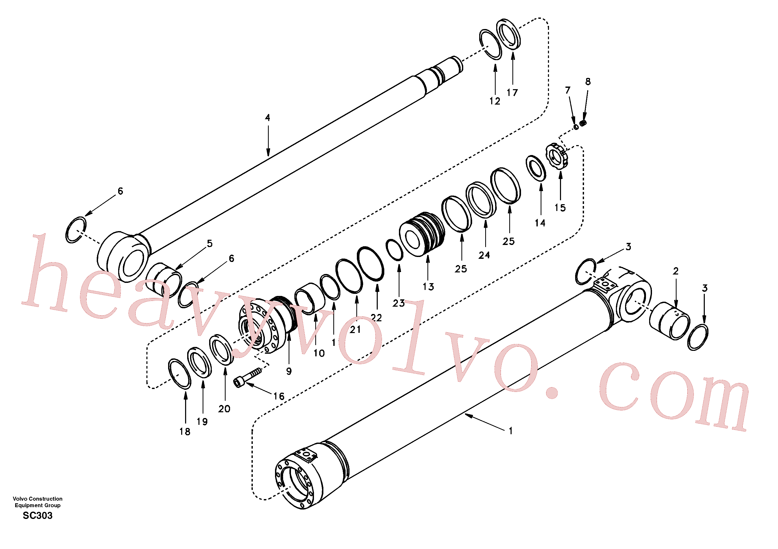Wholesale VOE14589692 Sealing kit for Volvo Excavator