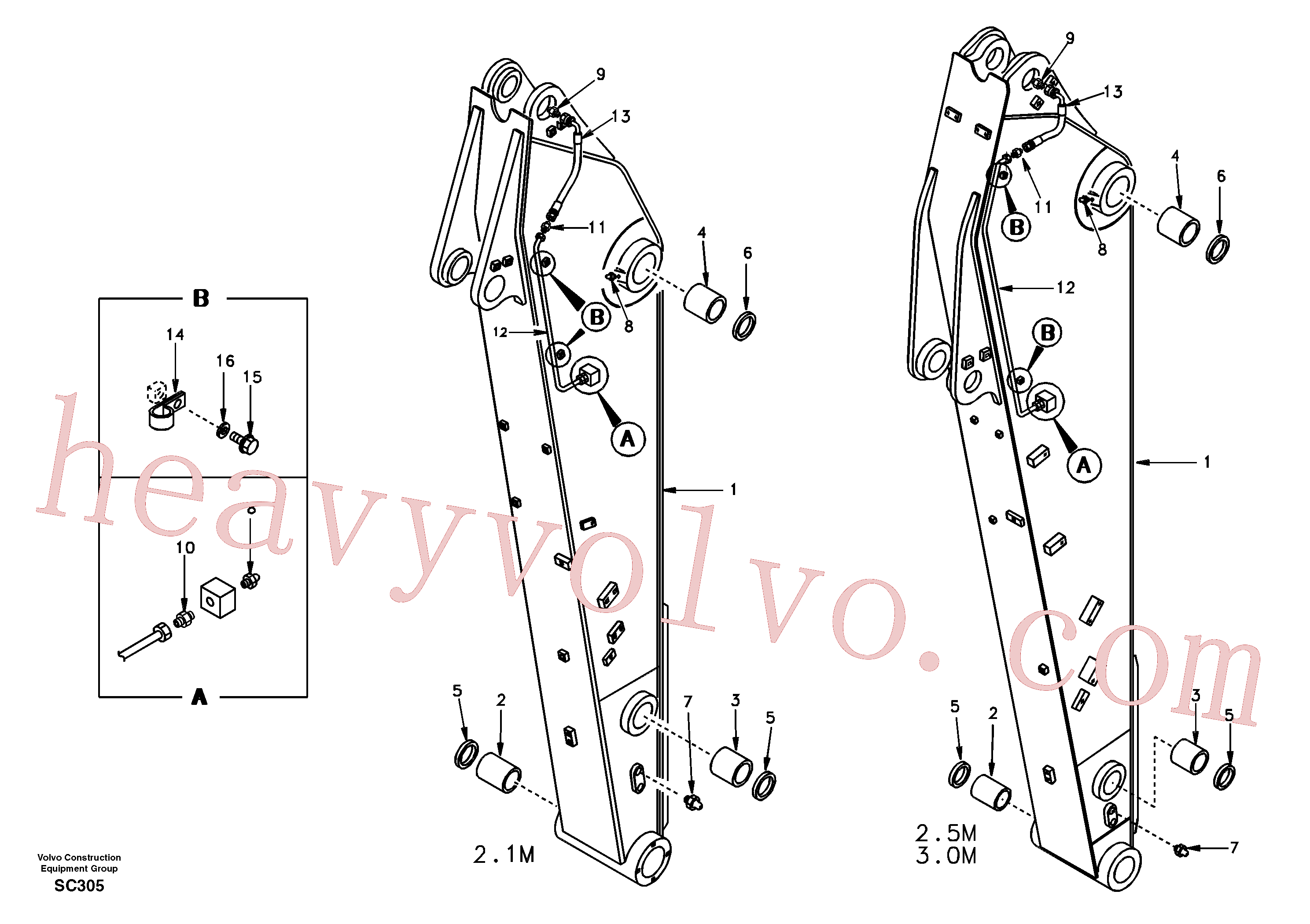 SA9561-06520 Seal for Volvo Excavator Parts