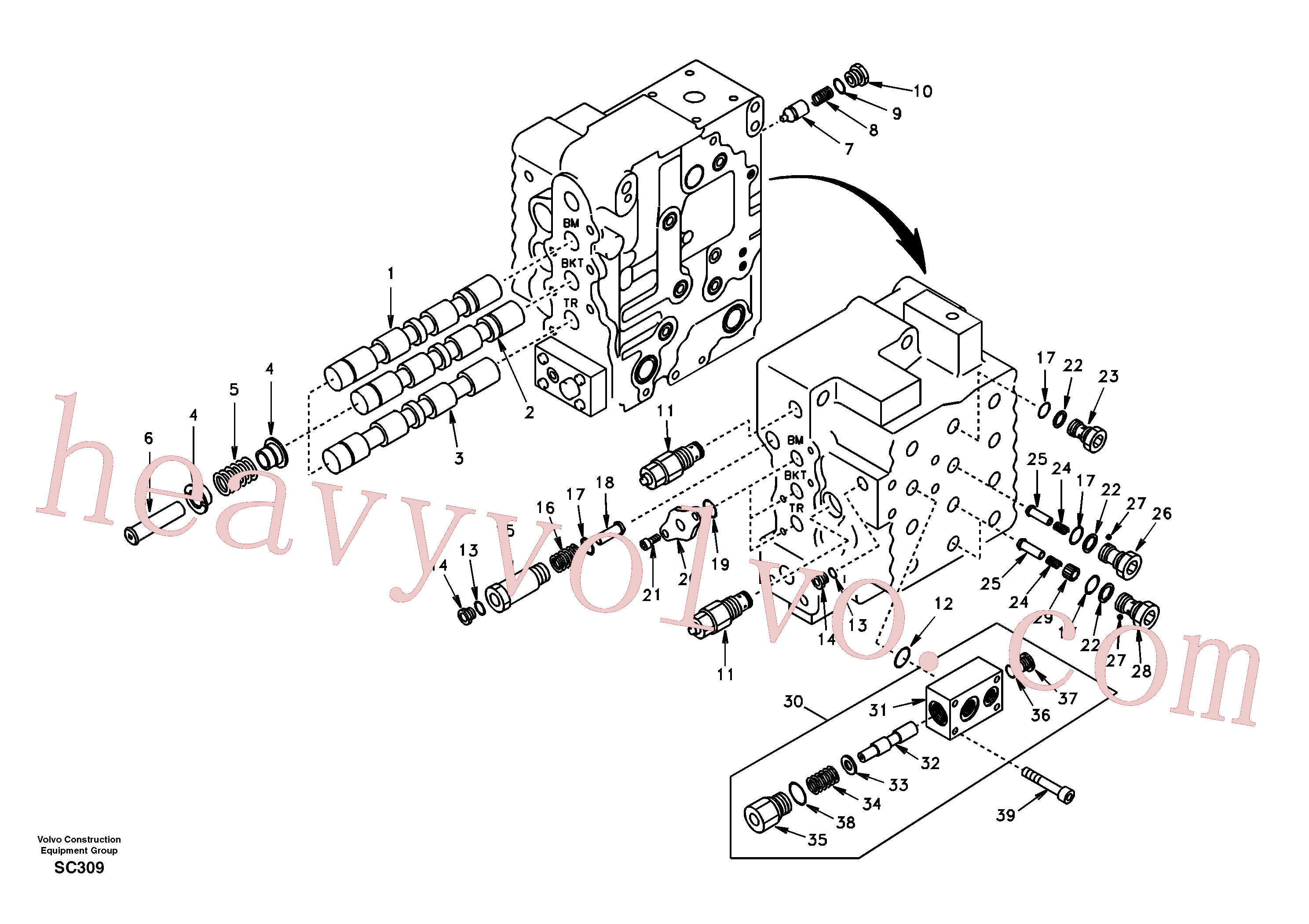 Wholesale SA7273-11310 Cap for Volvo Excavator
