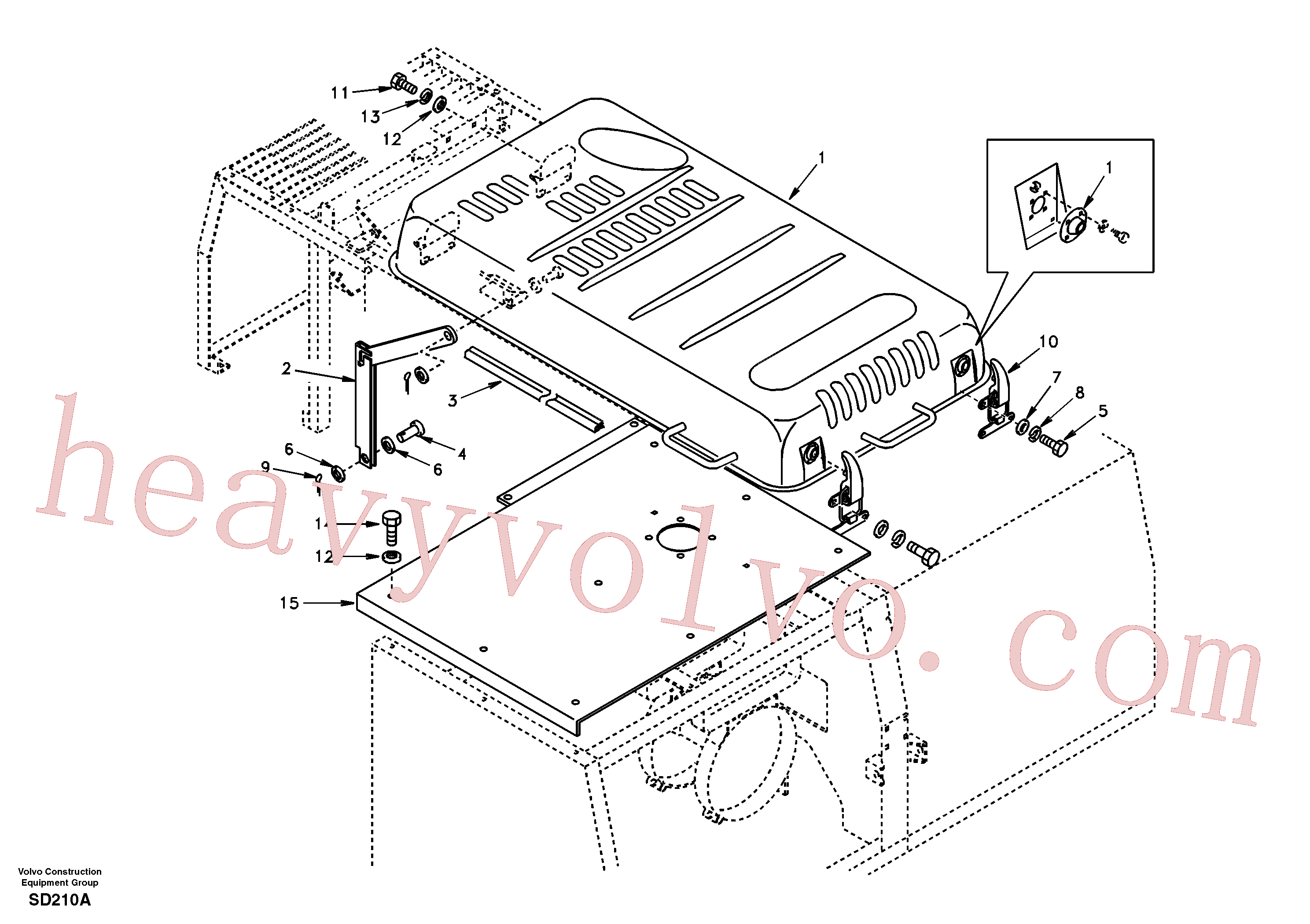 Volvo SA9213-12000 Spring washer aftermarket part for sale