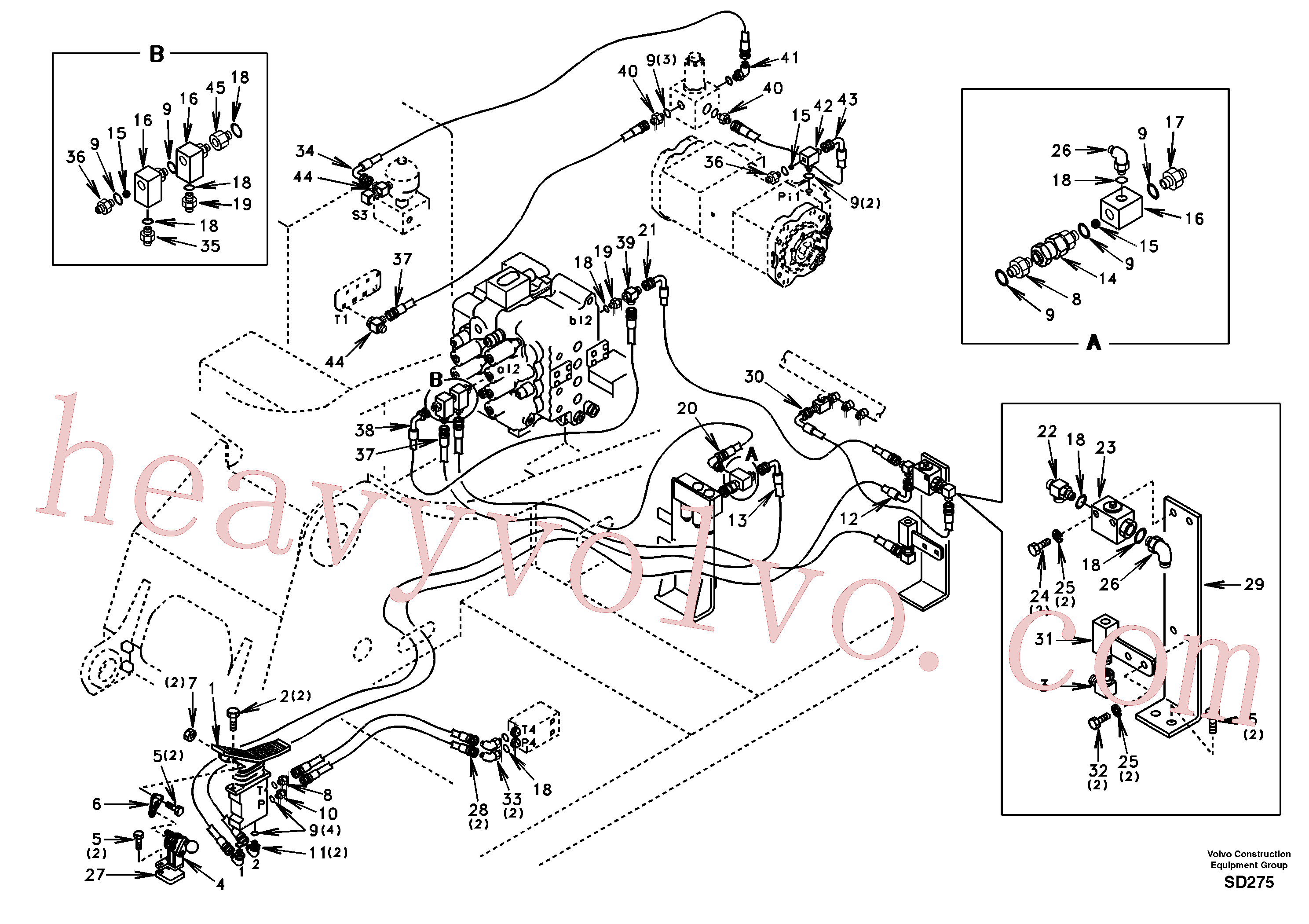 Wholesale SA9411-92462 Connector for Volvo Excavator