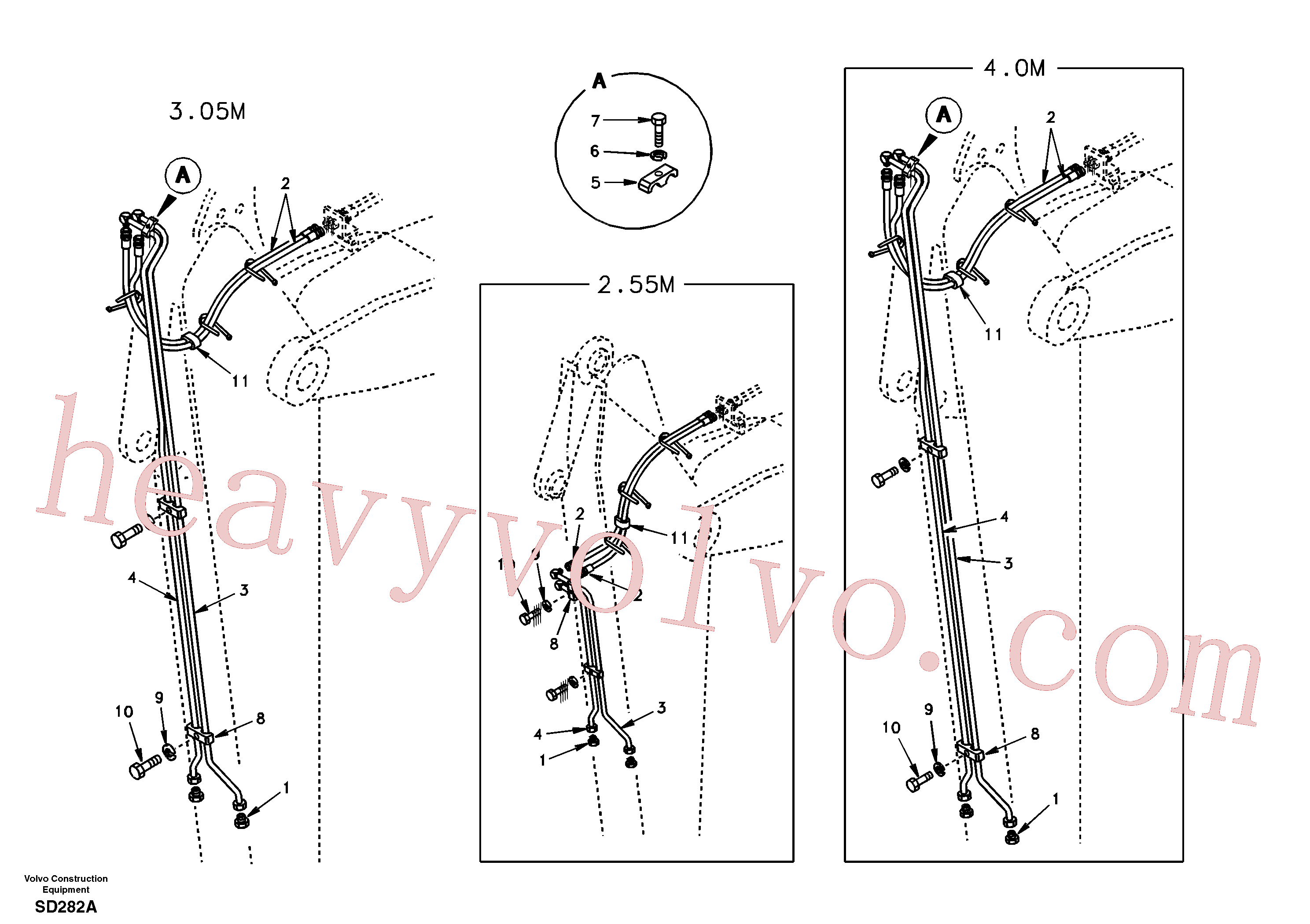 Volvo excavator part SA9459-05620 Shieldmaster/5000 for sale