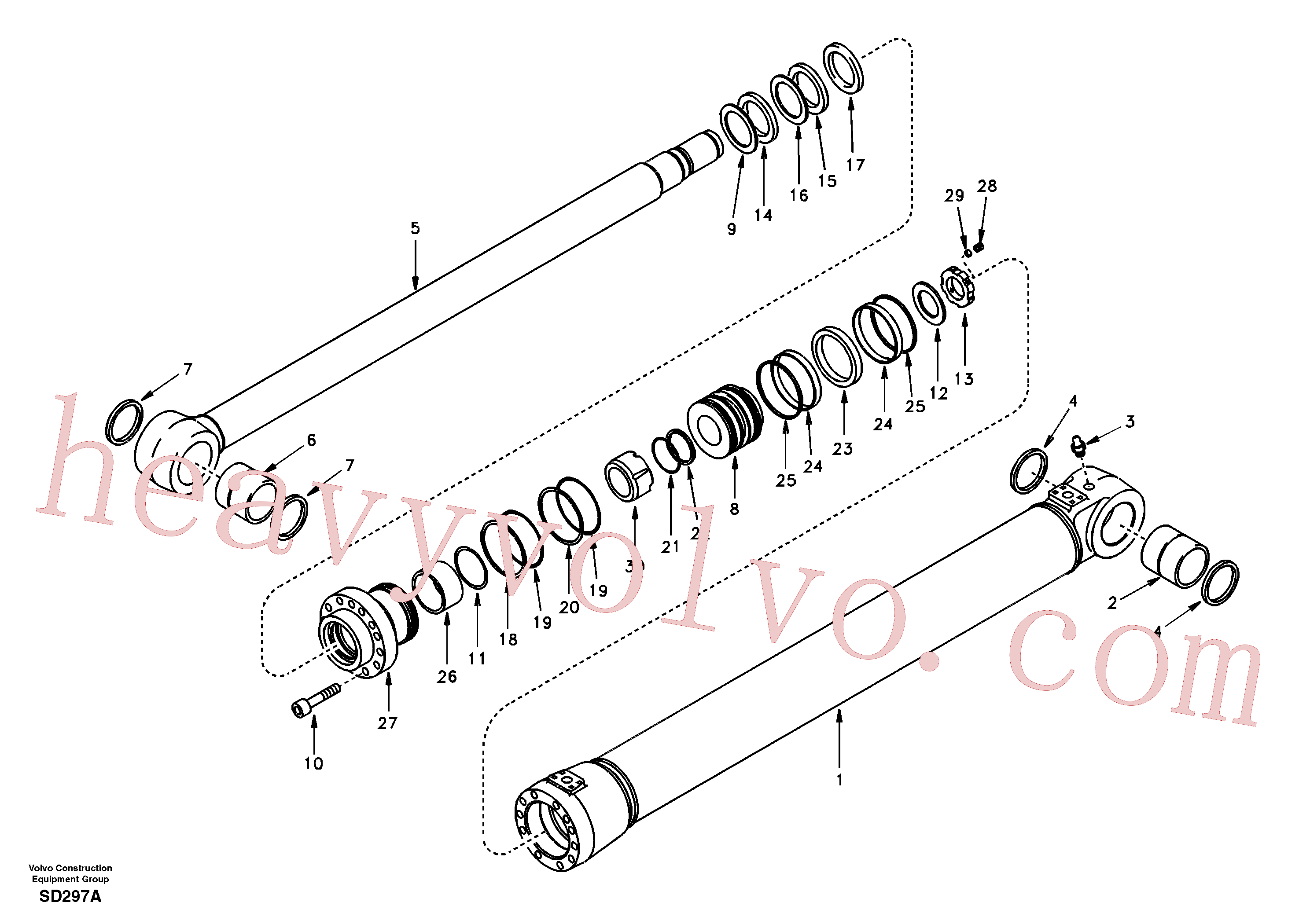 Wholesale VOE14589158 Sealing kit for Volvo Excavator