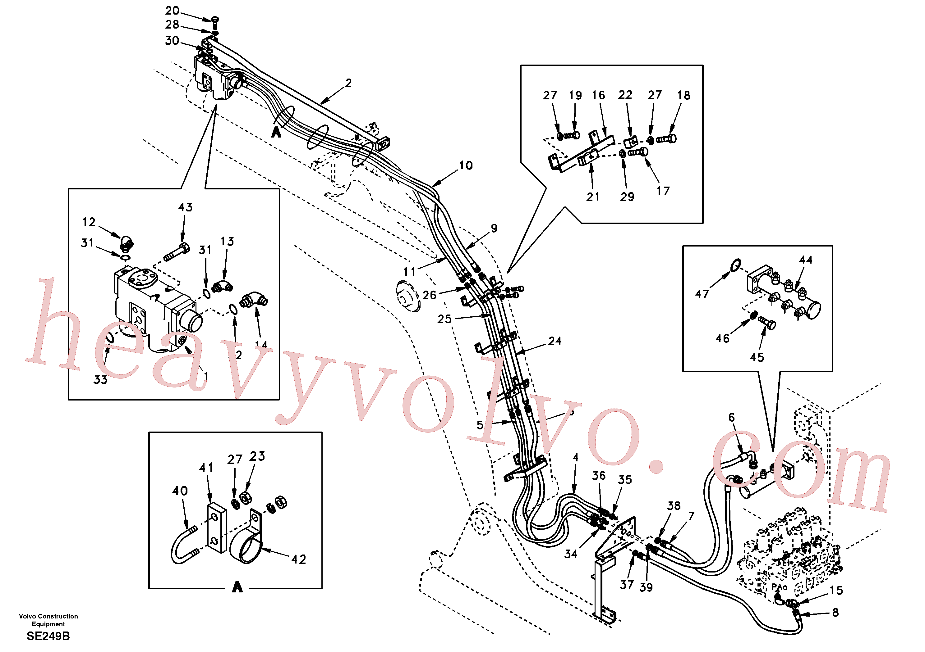 SA9453-03664 Eternity/2 for Volvo Excavator spare