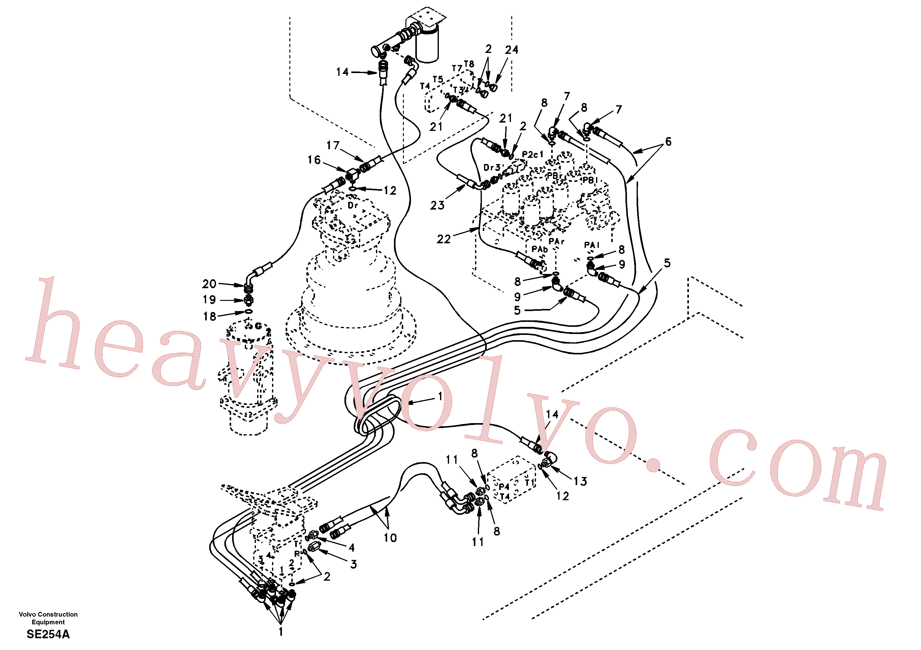 SA9453-02311 Rockmaster/1SC for Volvo Excavator spare