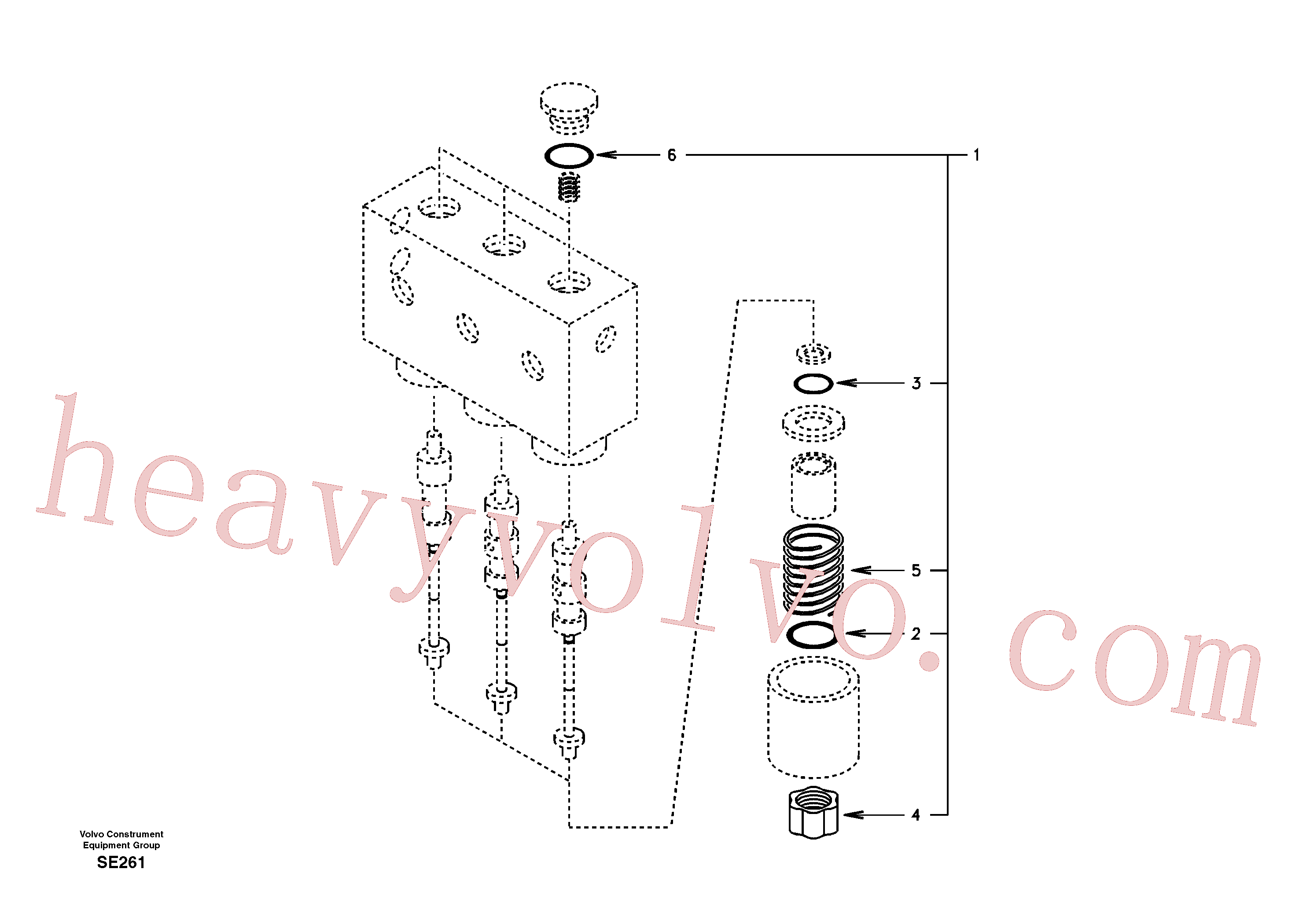 SA1148-00041 Solenoid valve for Volvo Excavator spare