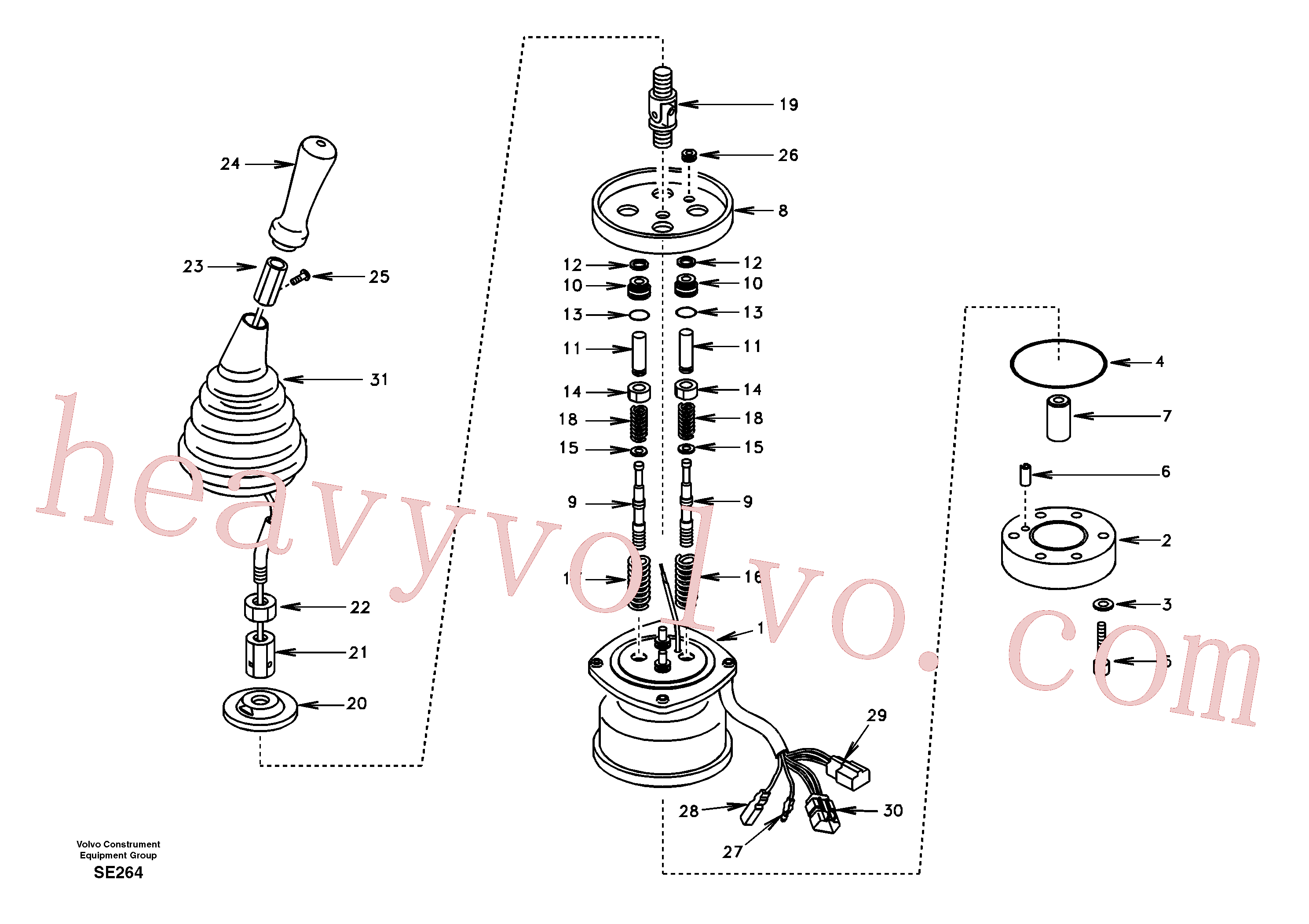 Volvo Assembly SA1148-02170 Rmt Cont Valve for sale