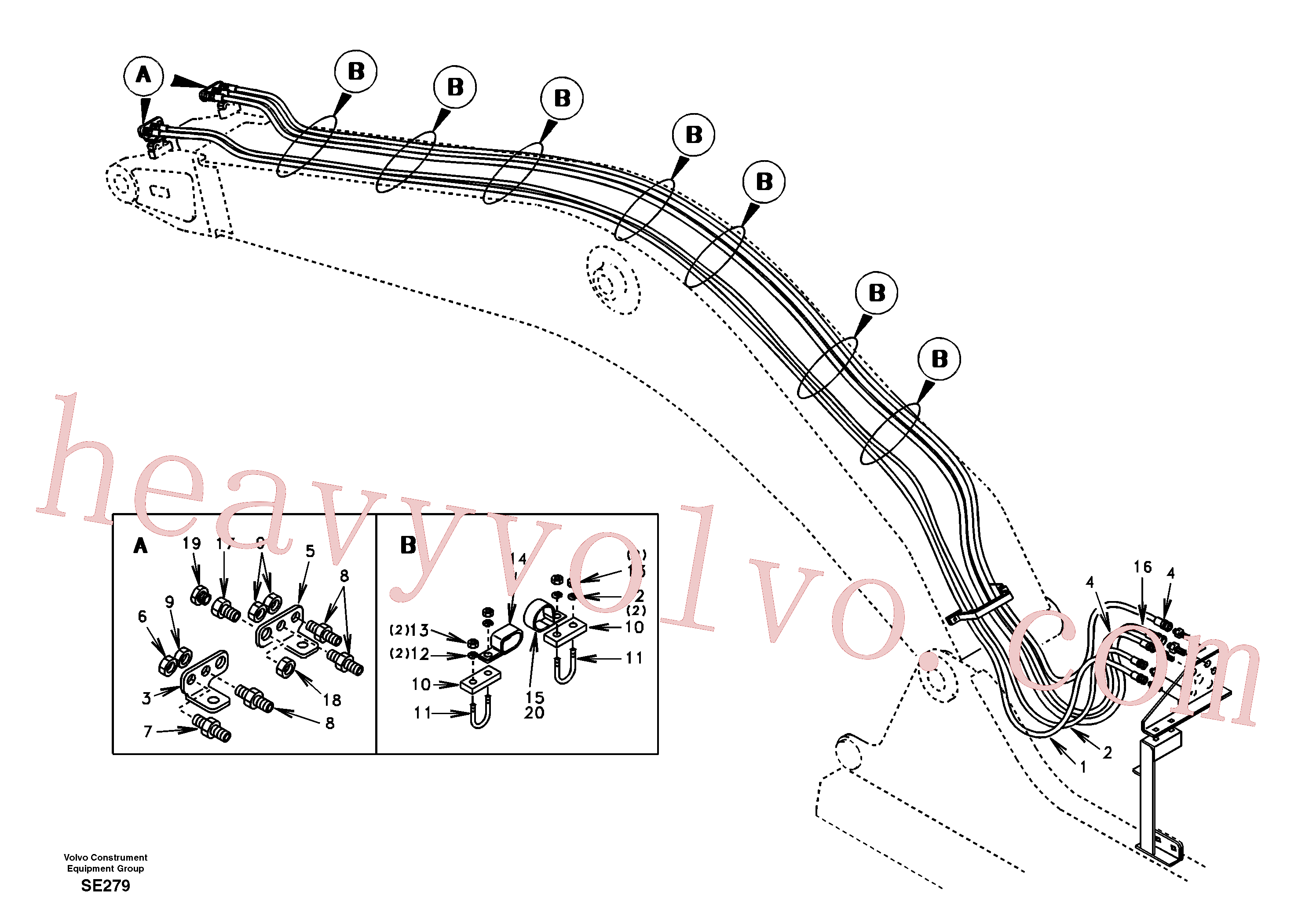 SA9466-04351 Eternity/2 for Volvo Excavator spare