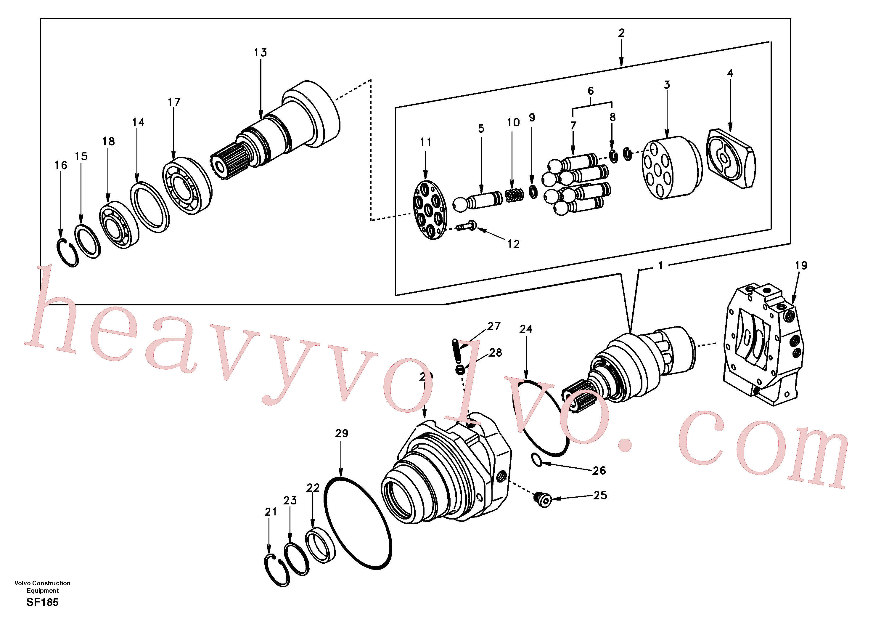 Volvo Assembly SA8230-29870 Shim for sale