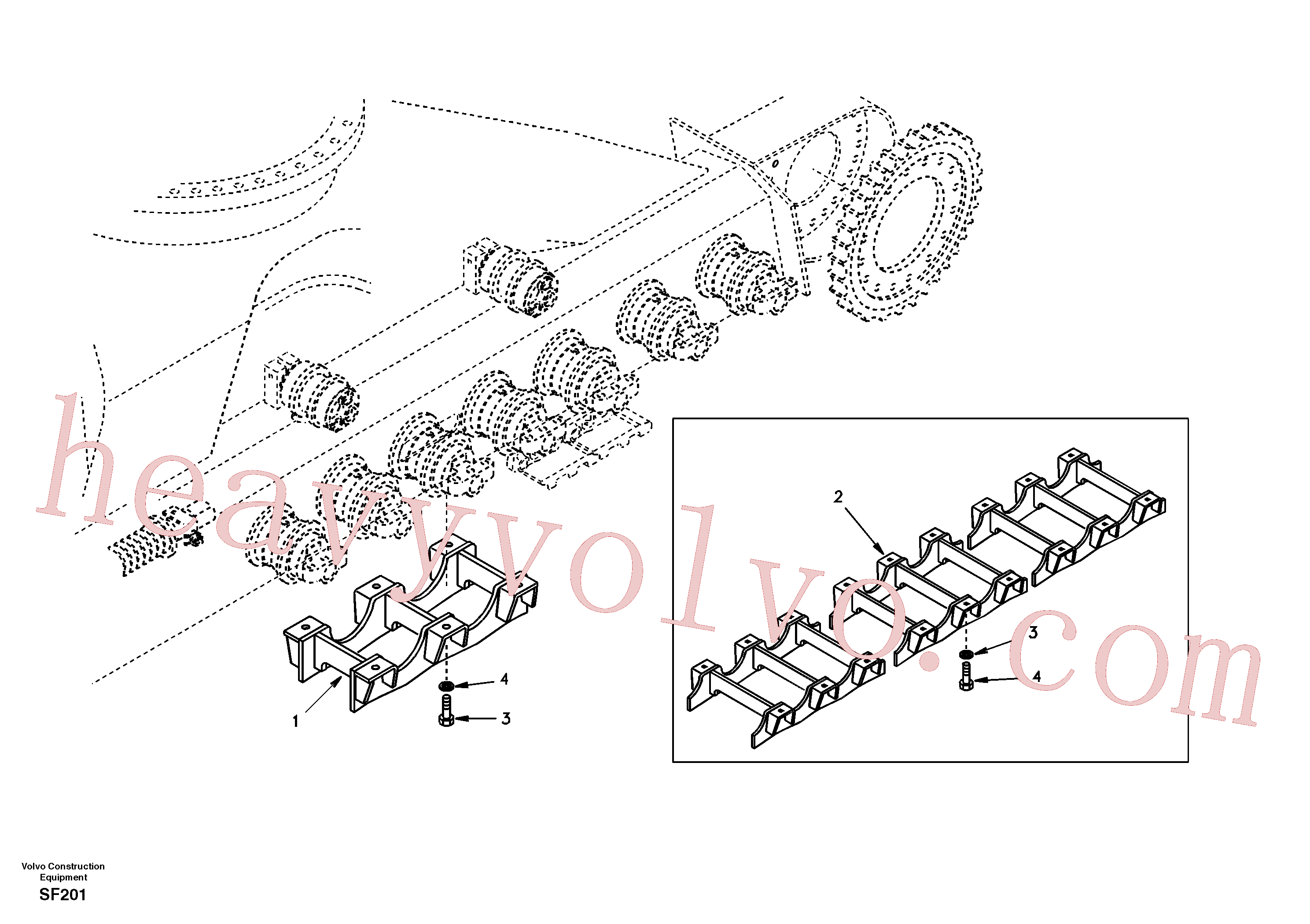 Wholesale SA9011-22014 Bolt for Volvo Excavator
