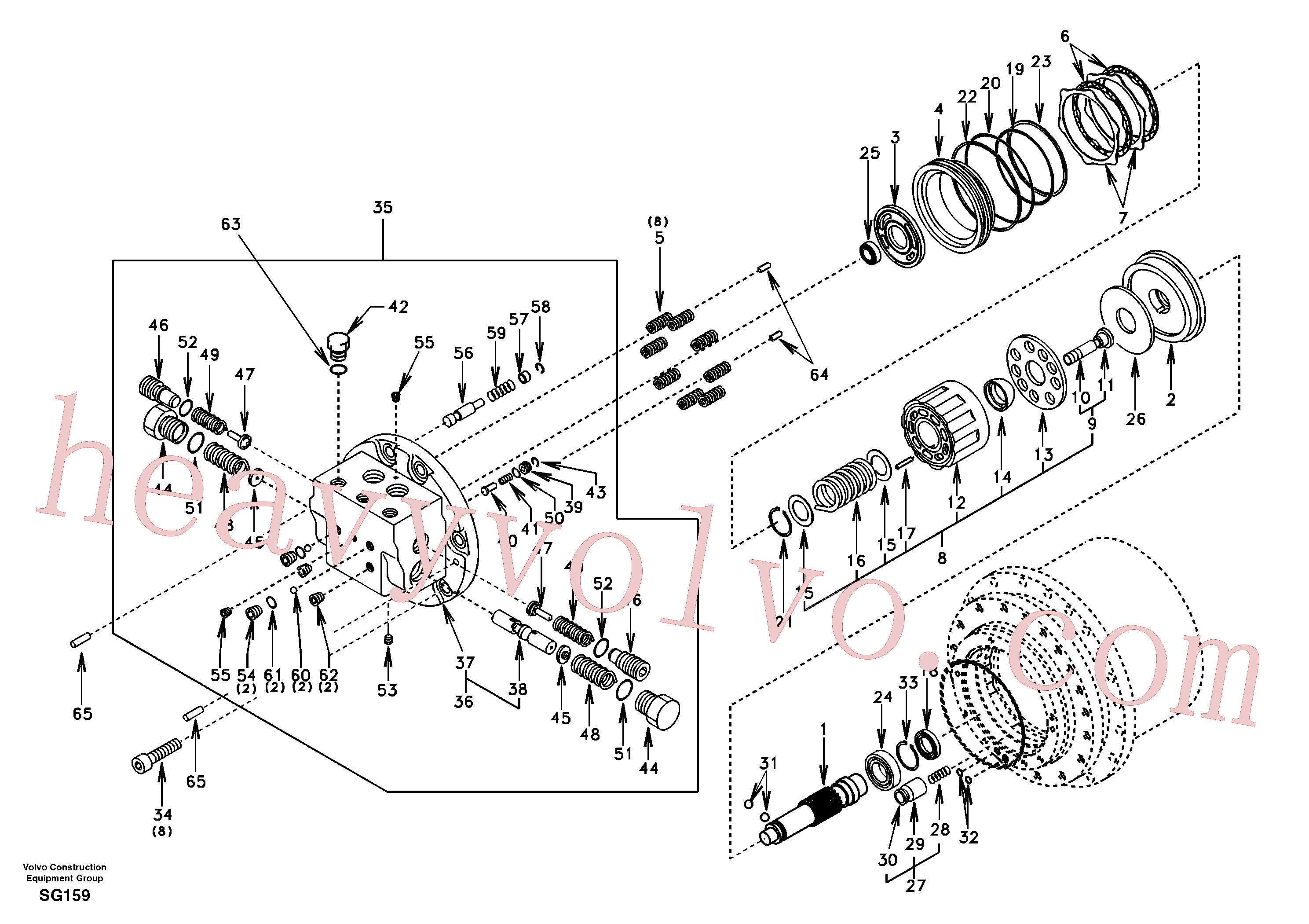 Volvo VOE14505042 Cylinder aftermarket part for sale