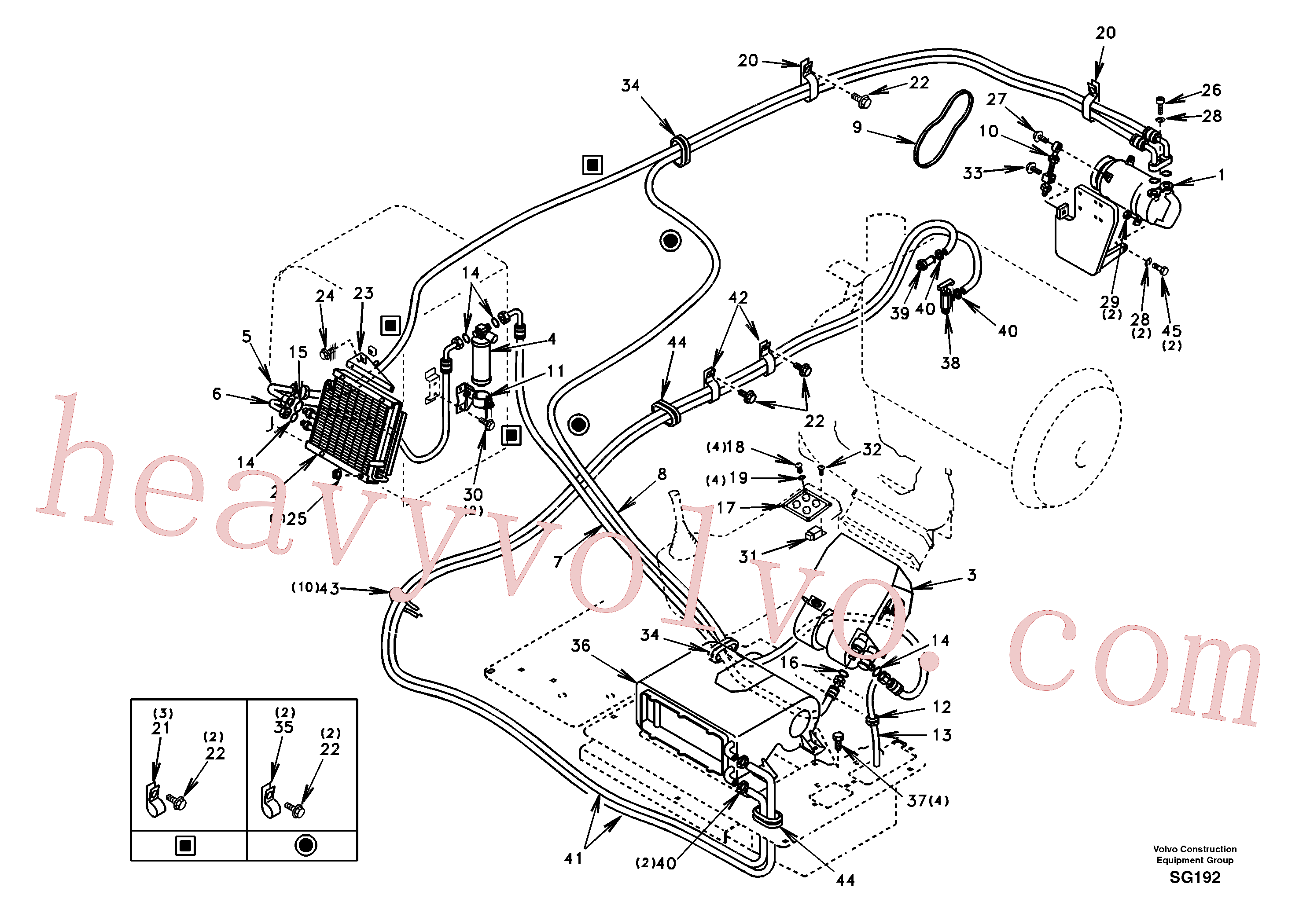 Wholesale SA9041-10805 Bolt for Volvo Excavator