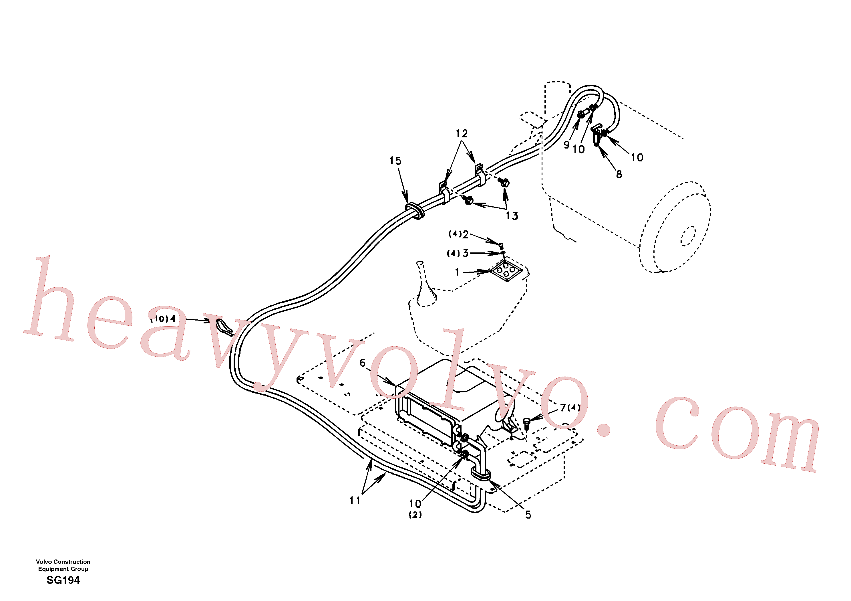 Wholesale SA9041-10805 Bolt for Volvo Excavator