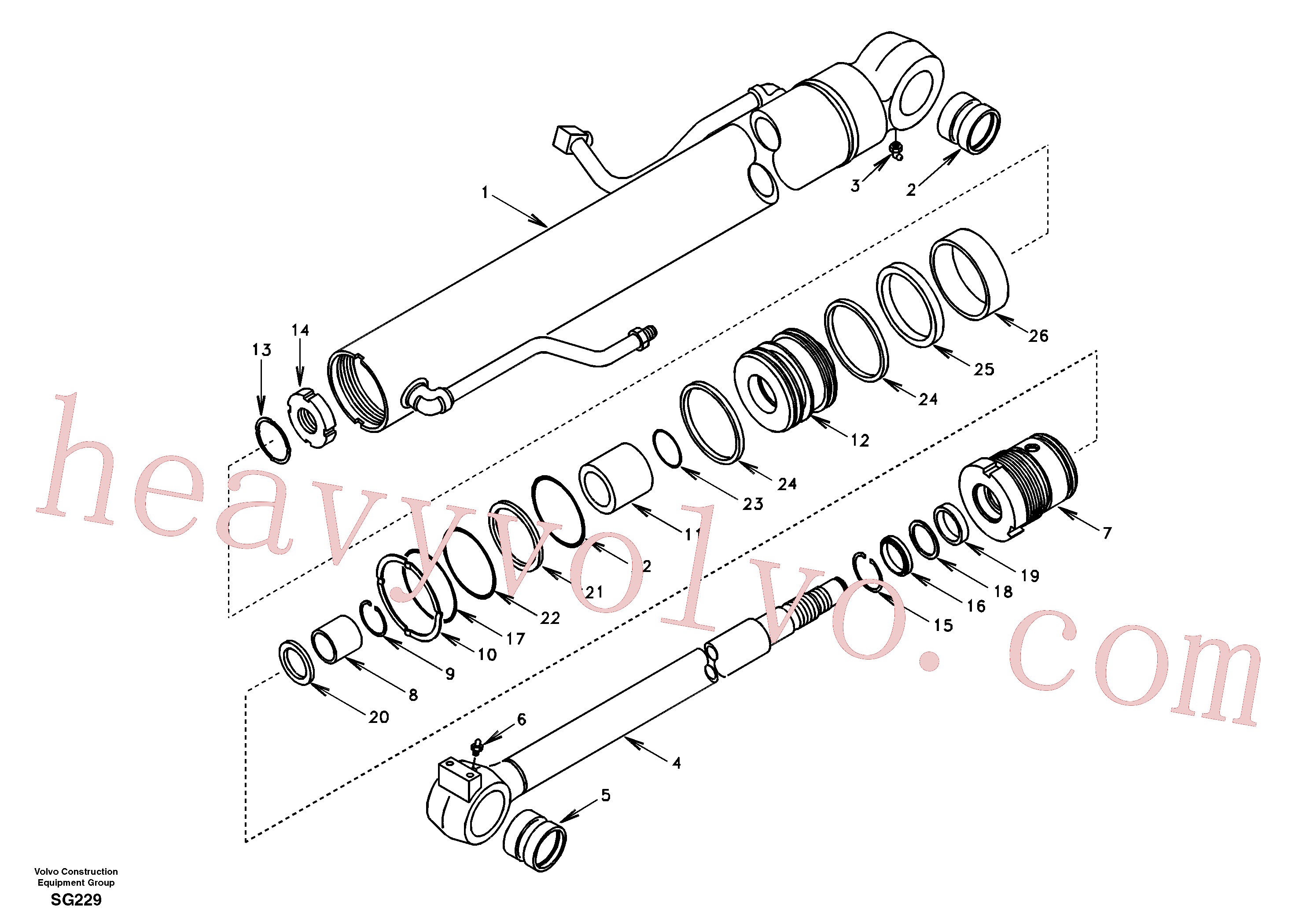 Wholesale VOE14525207 Pipe for Volvo Excavator