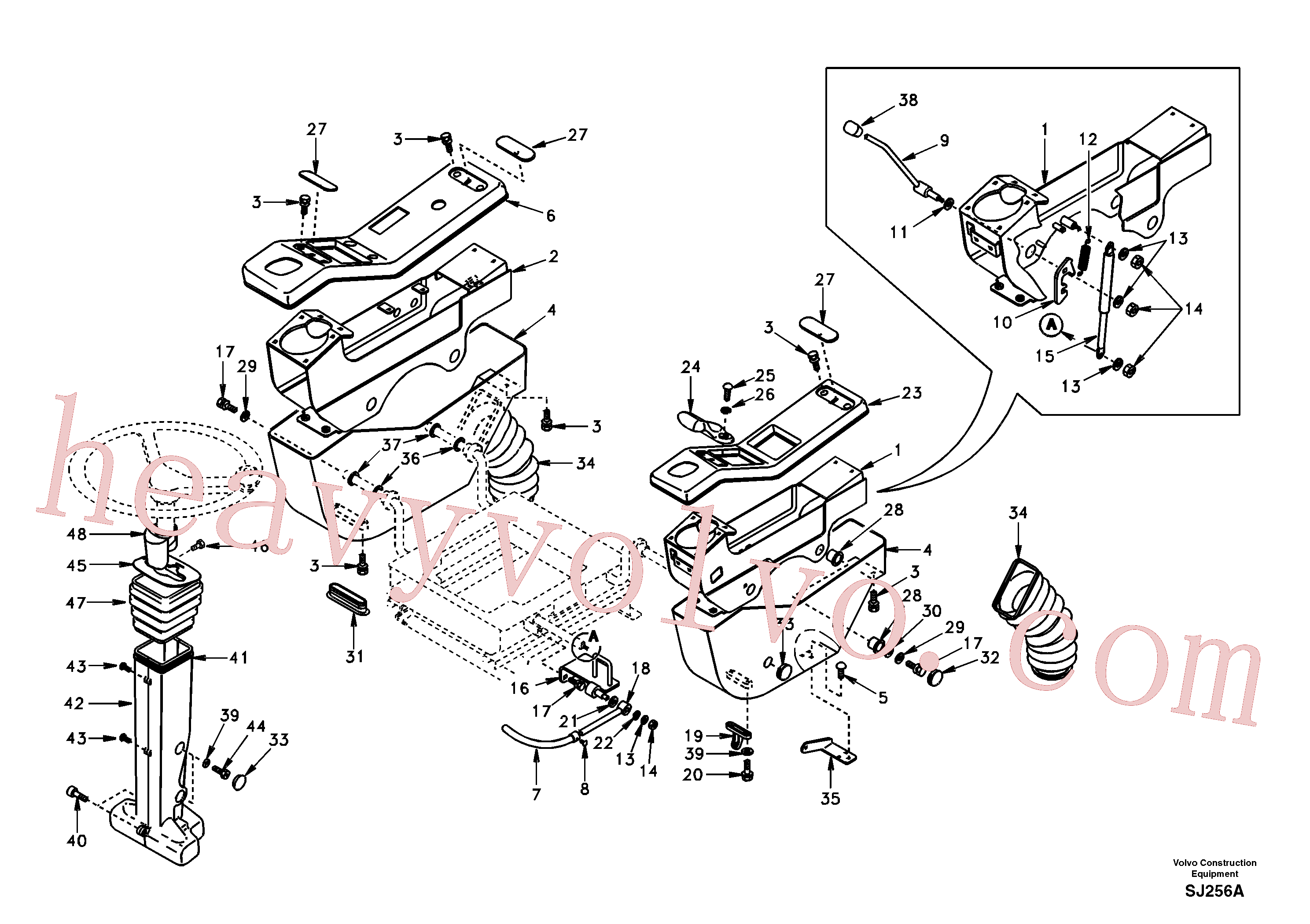 China Made SA9426-20030 Gasket parts for Volvo Excavator