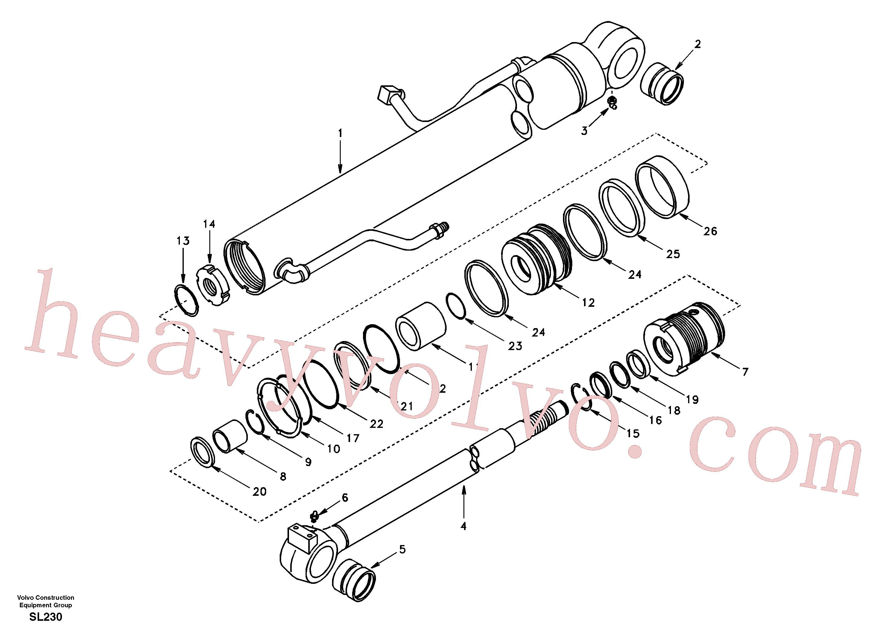 Wholesale VOE14525207 Pipe for Volvo Excavator