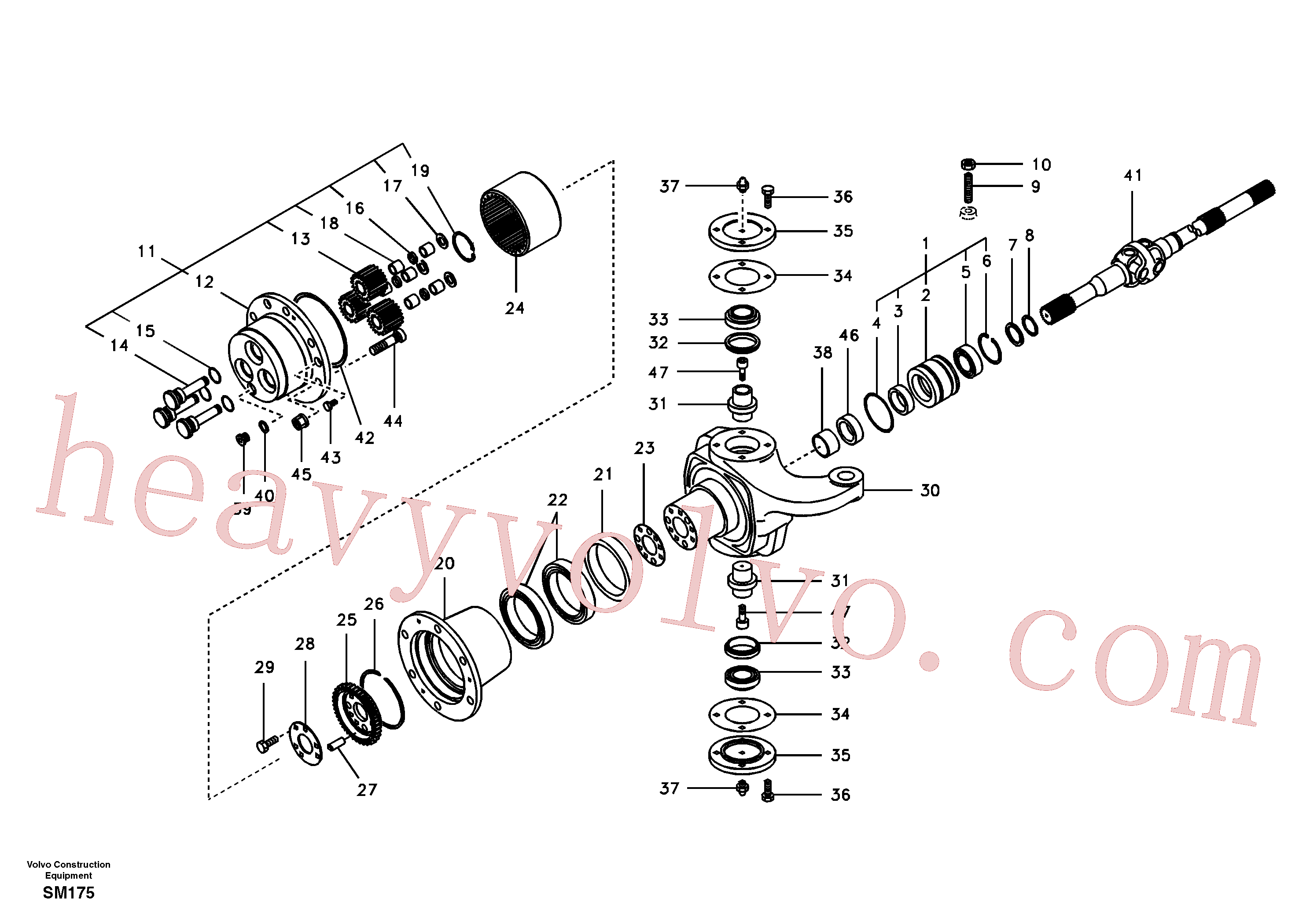 SA9511-12015 O-ring for Volvo Excavator spare