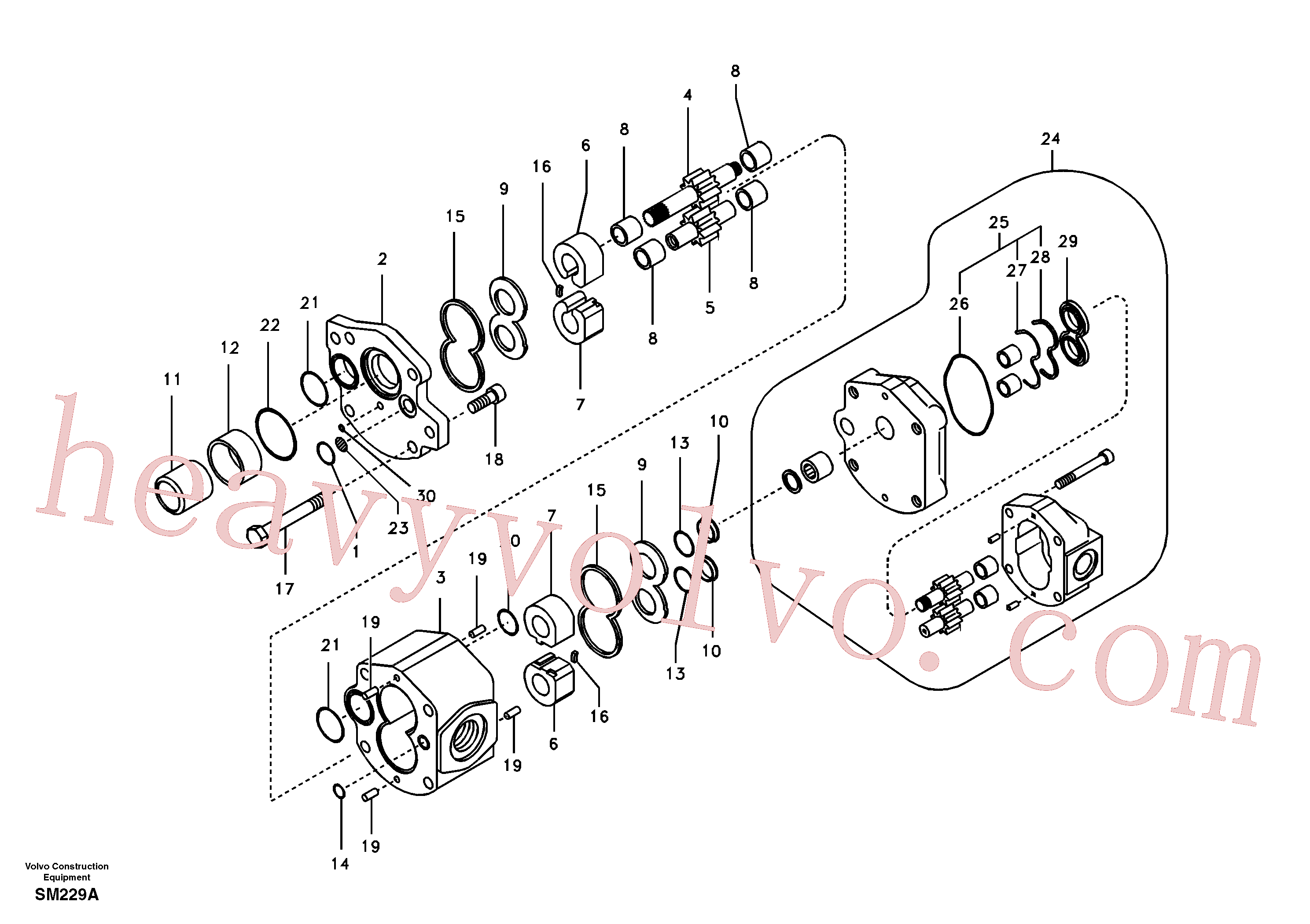 Volvo Assembly SA8230-03300 Bolt for sale