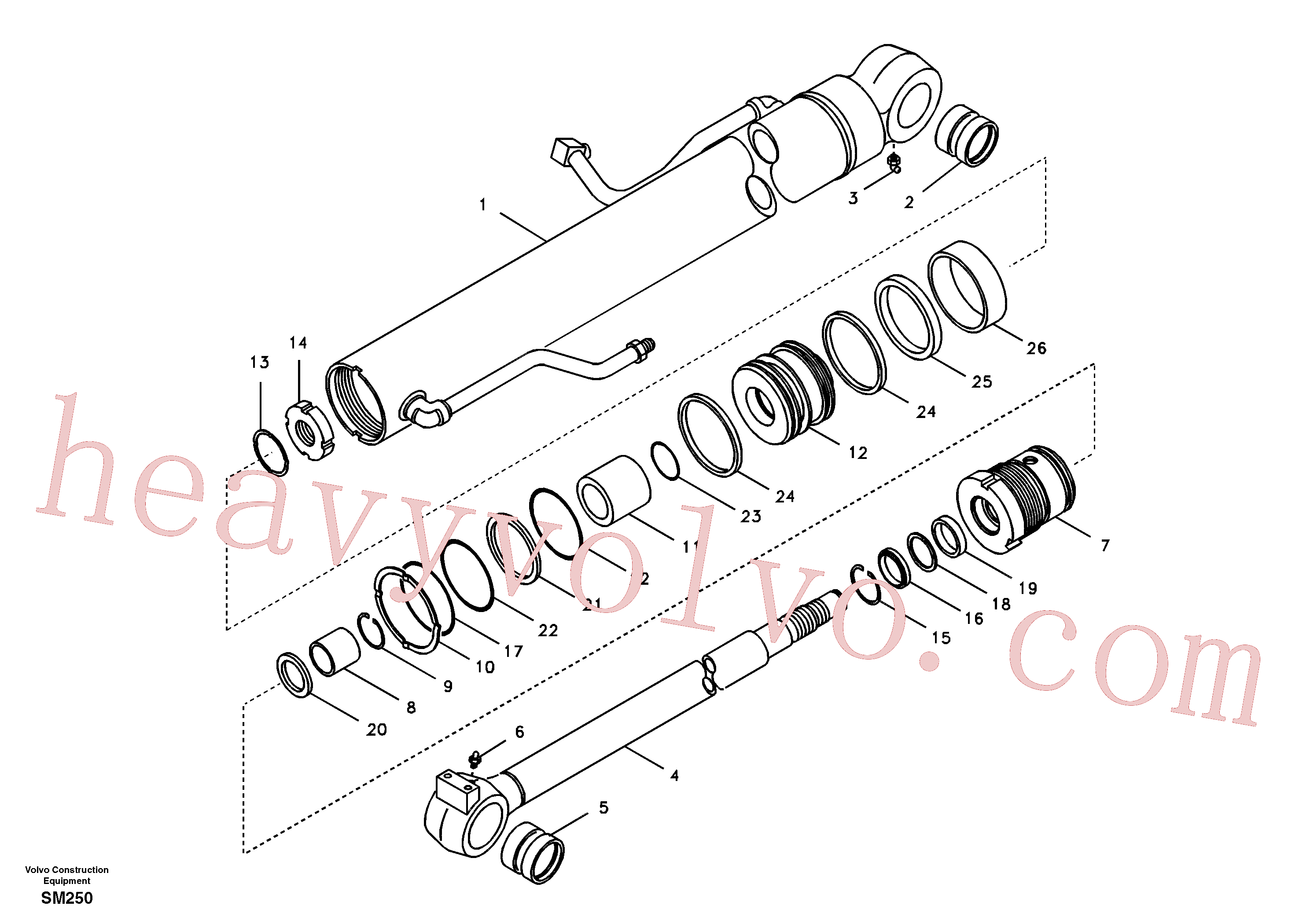 Wholesale VOE14525160 Tube for Volvo Excavator