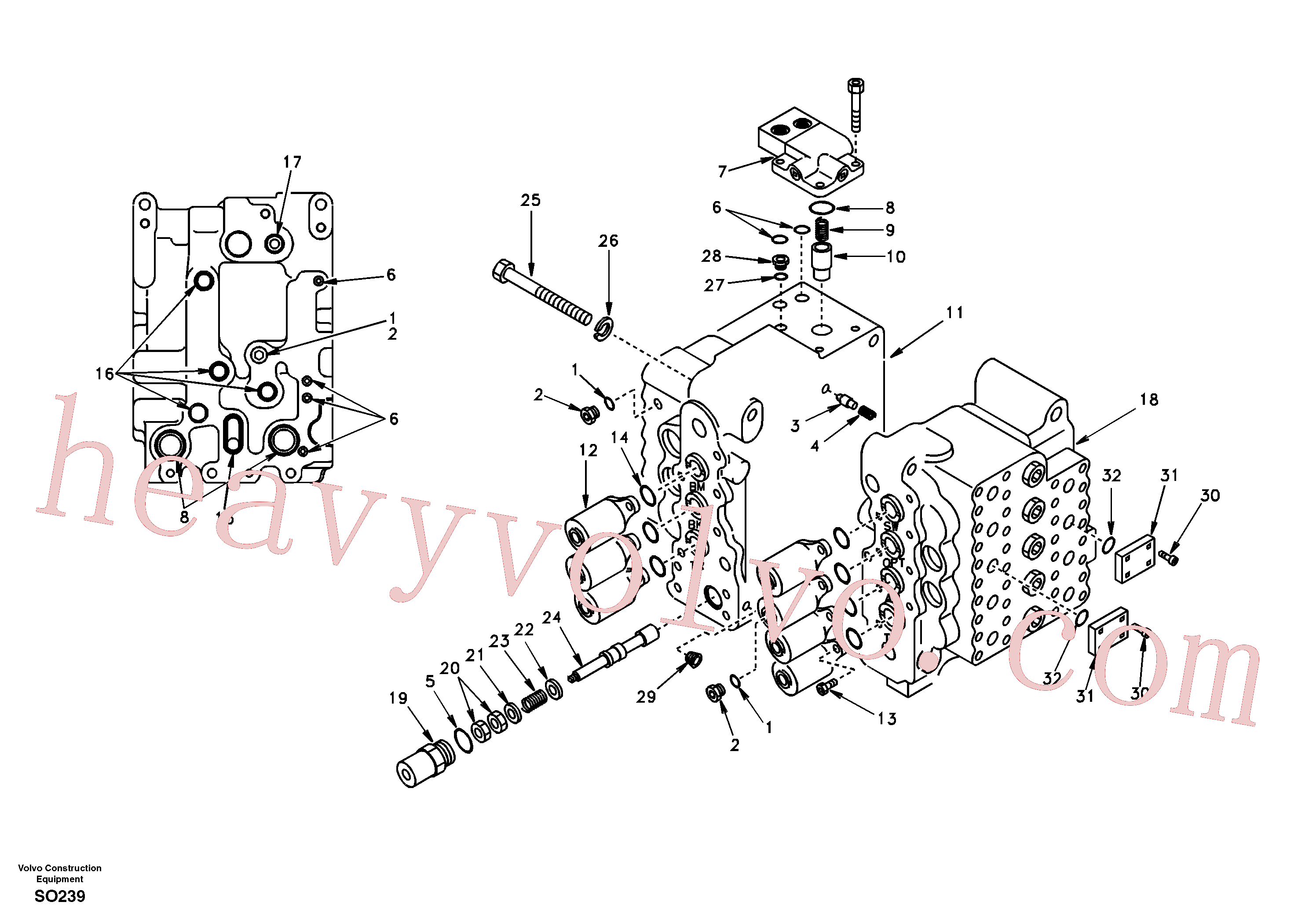 Wholesale SA14500043 Housing for Volvo Excavator