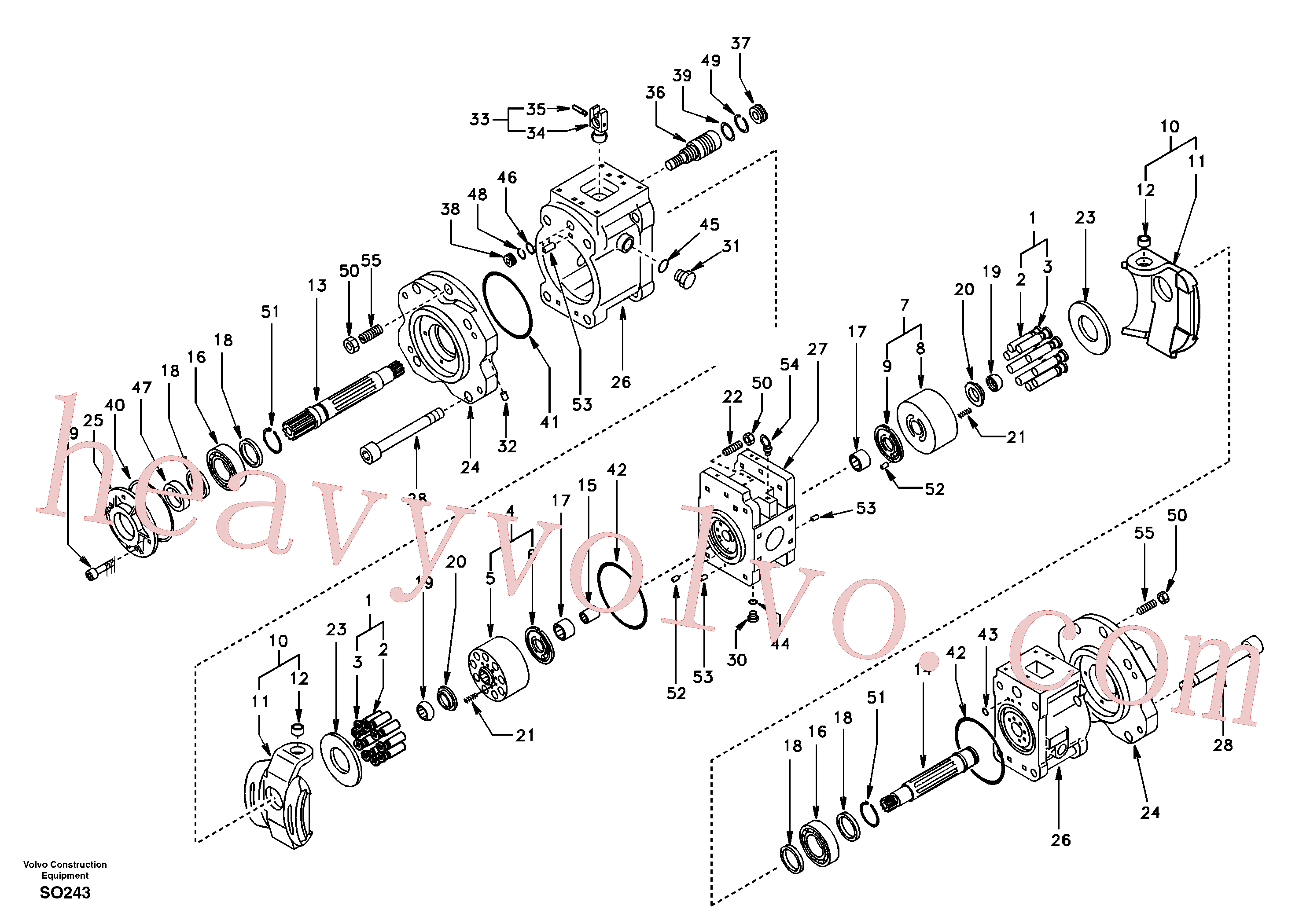 China Made VOE14508612 Sealing Kit parts for Volvo Excavator