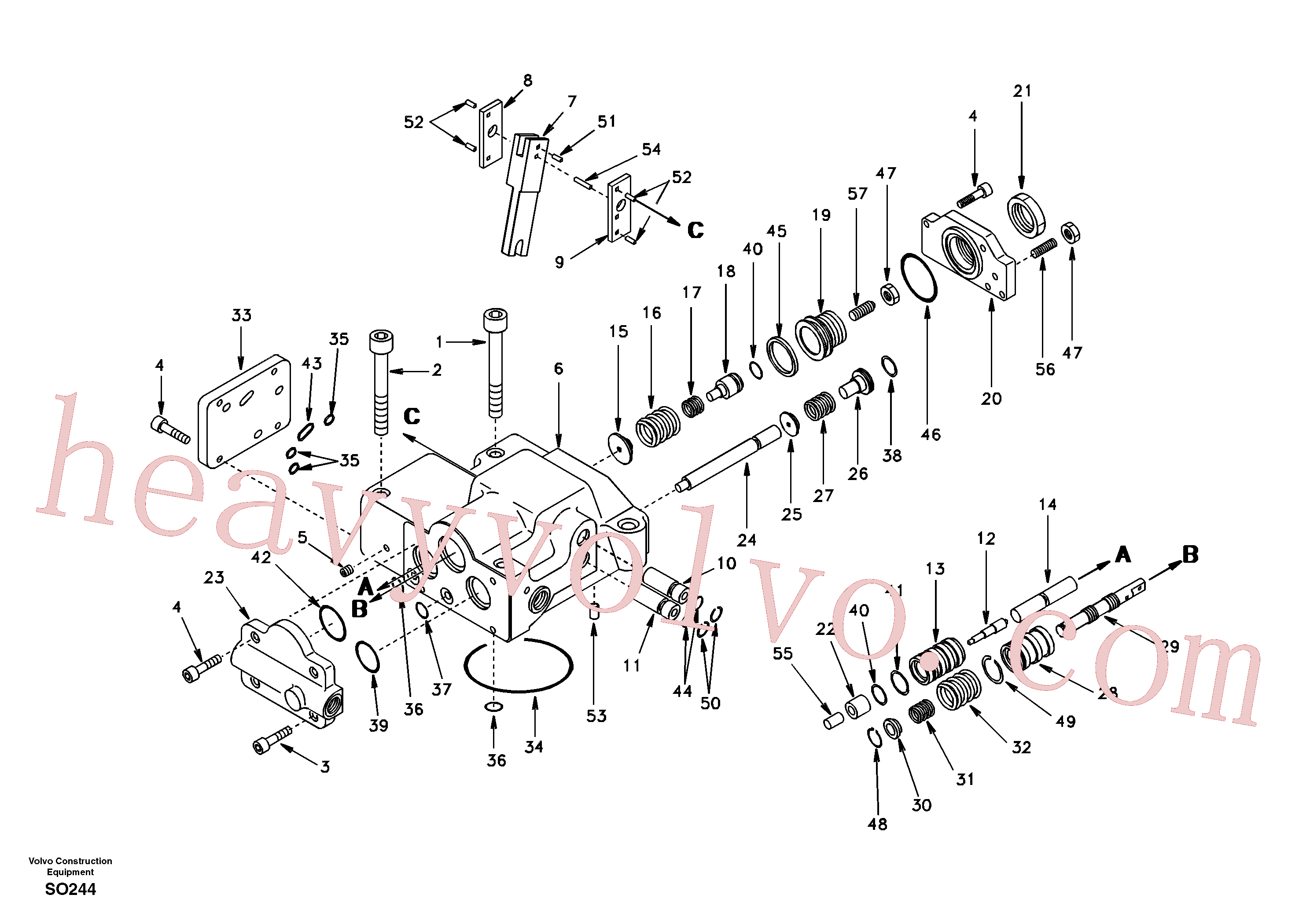 Wholesale SA8230-08970 Casing for Volvo Excavator