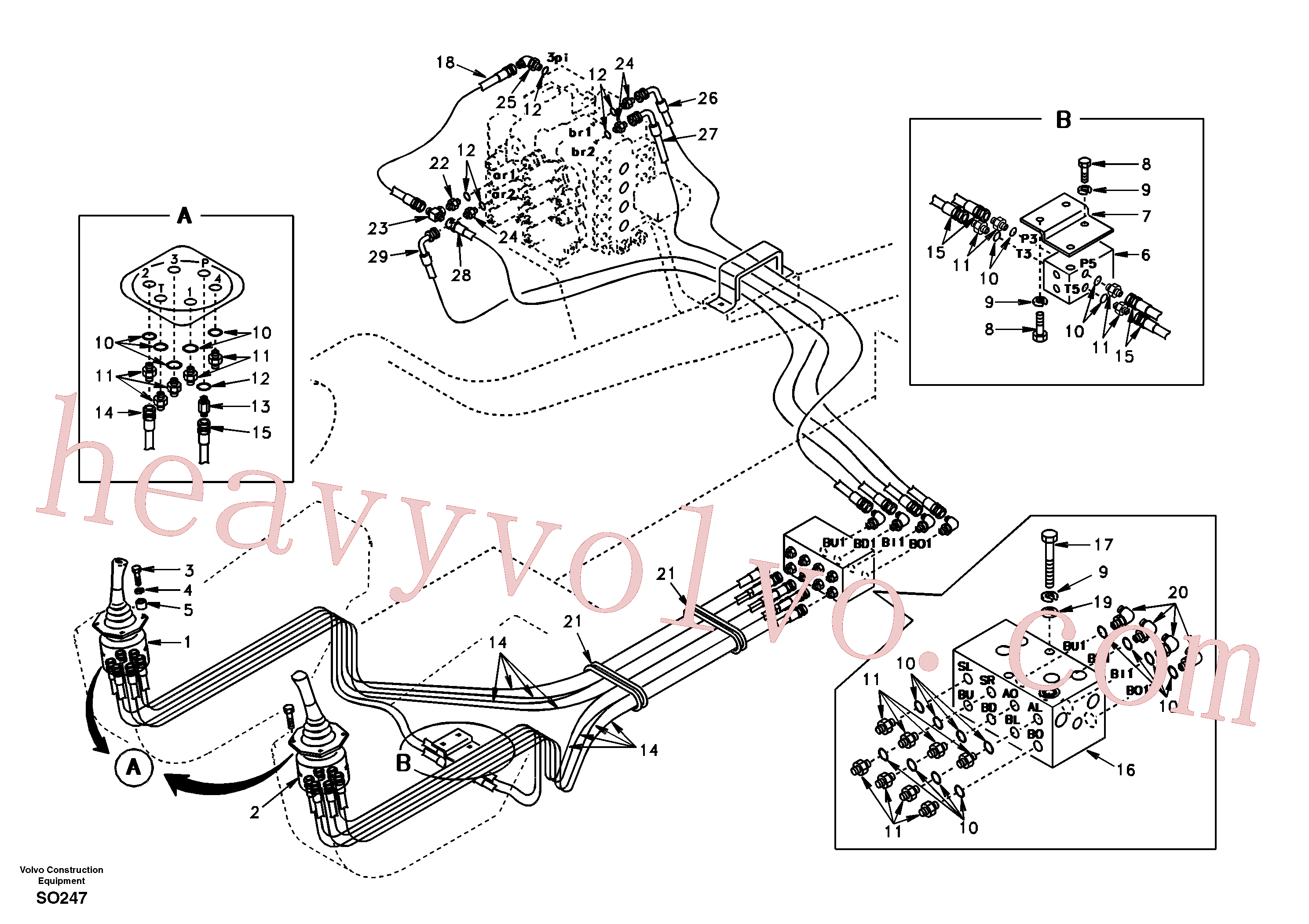 SA9451-03232 Rockmaster/1SC for Volvo Excavator spare