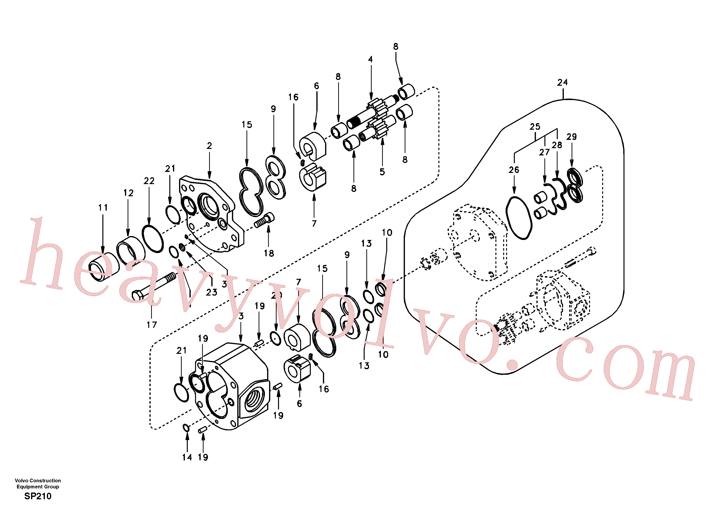 Volvo Assembly SA8230-03300 Bolt for sale