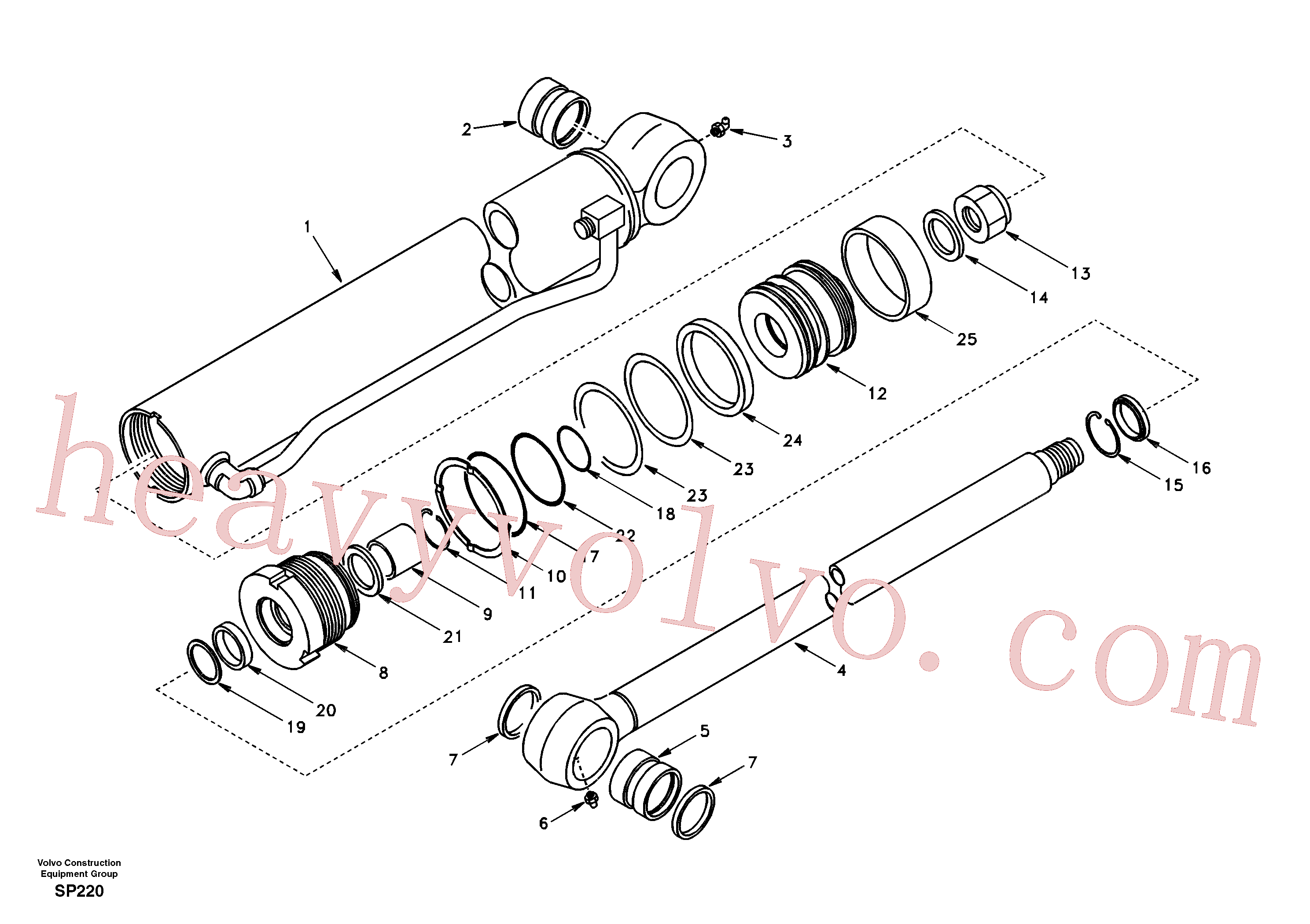 Wholesale SA9561-04520 Seal for Volvo Excavator