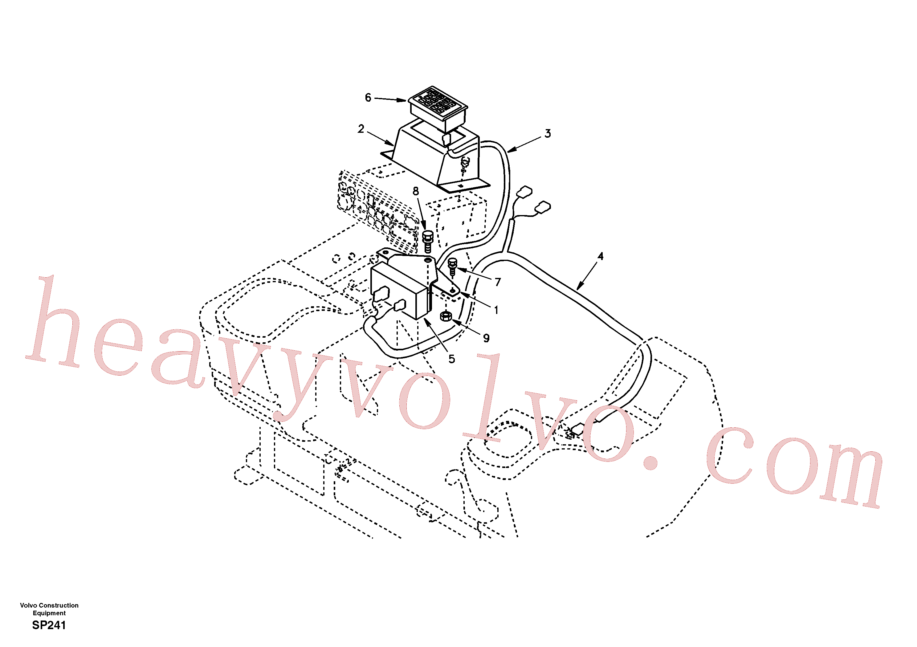 VOE14510777 Control Unit for Volvo Excavator Parts