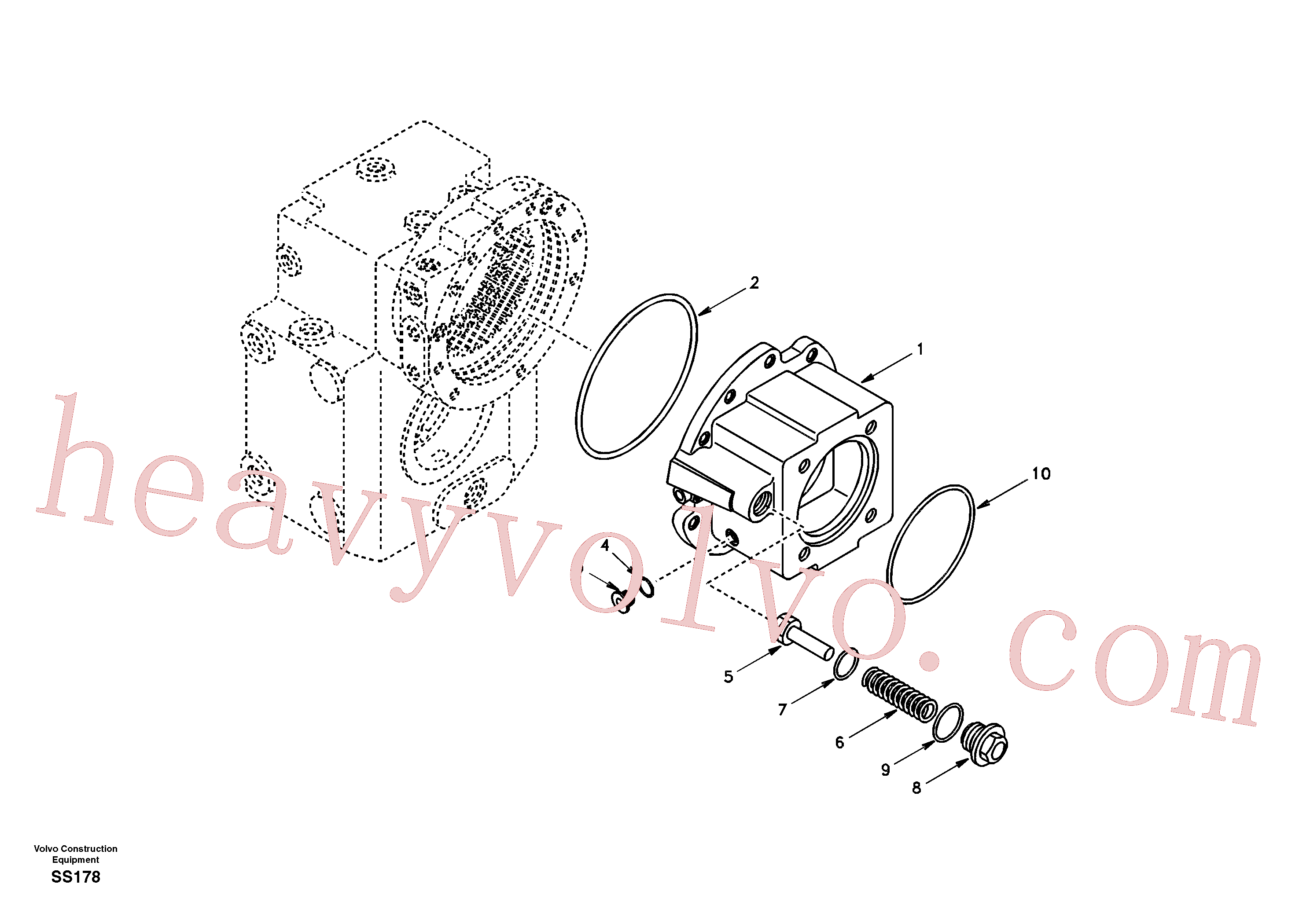 Volvo SA8220-11620 Plug aftermarket part for sale